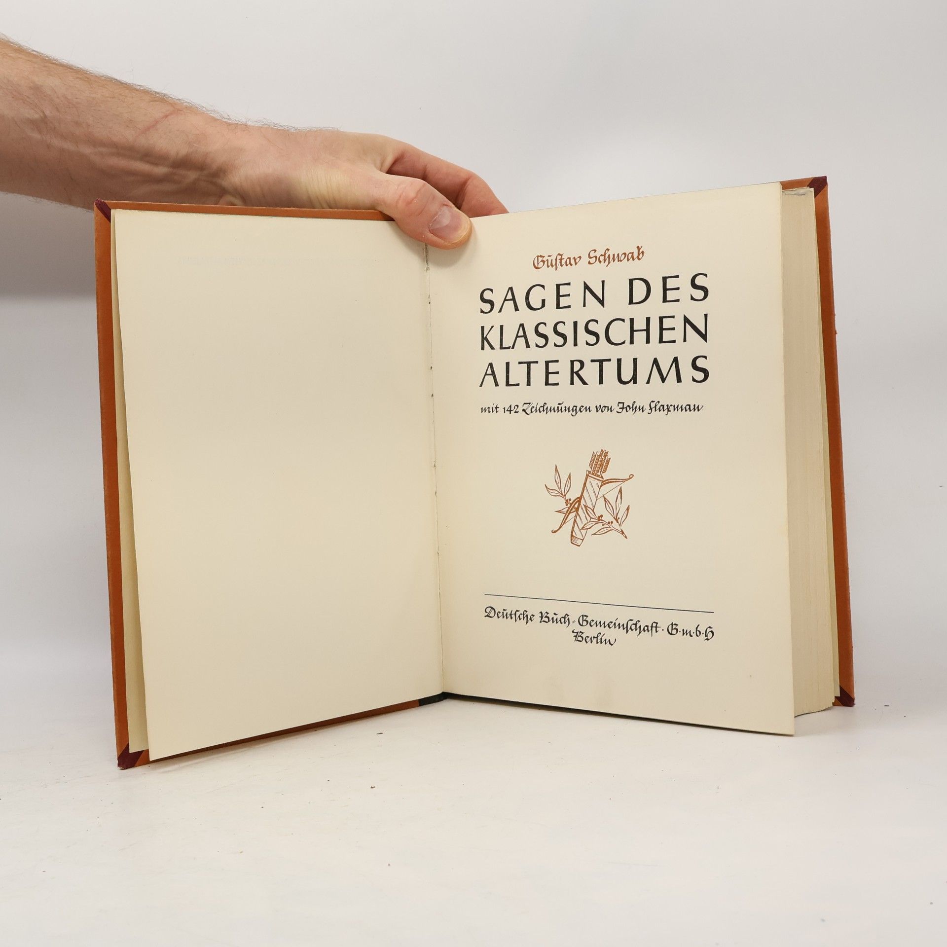 Gustav Schwab Sagen des klassischen Altertums