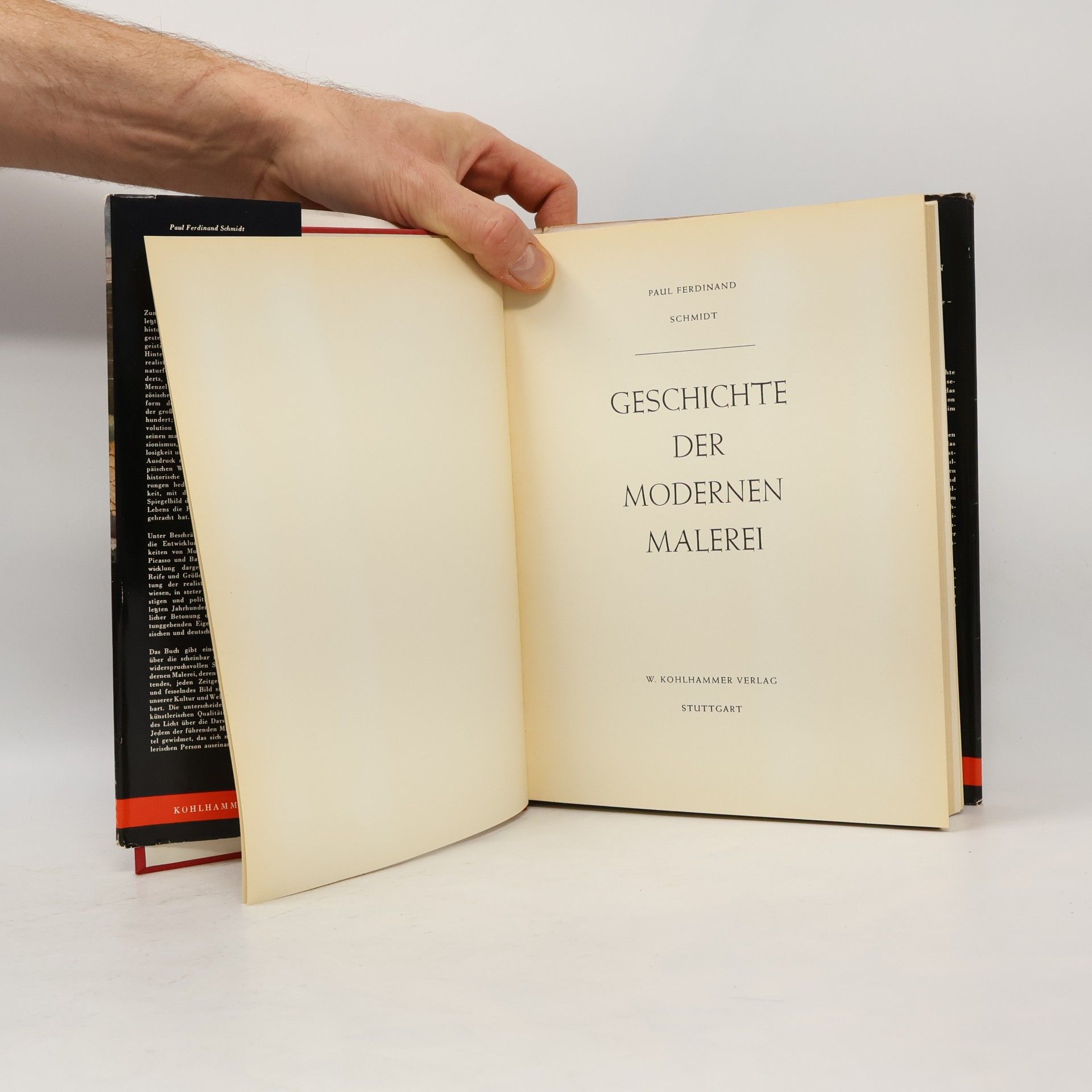 Paul Ferdinand Schmidt Geschichte der modernen malerei