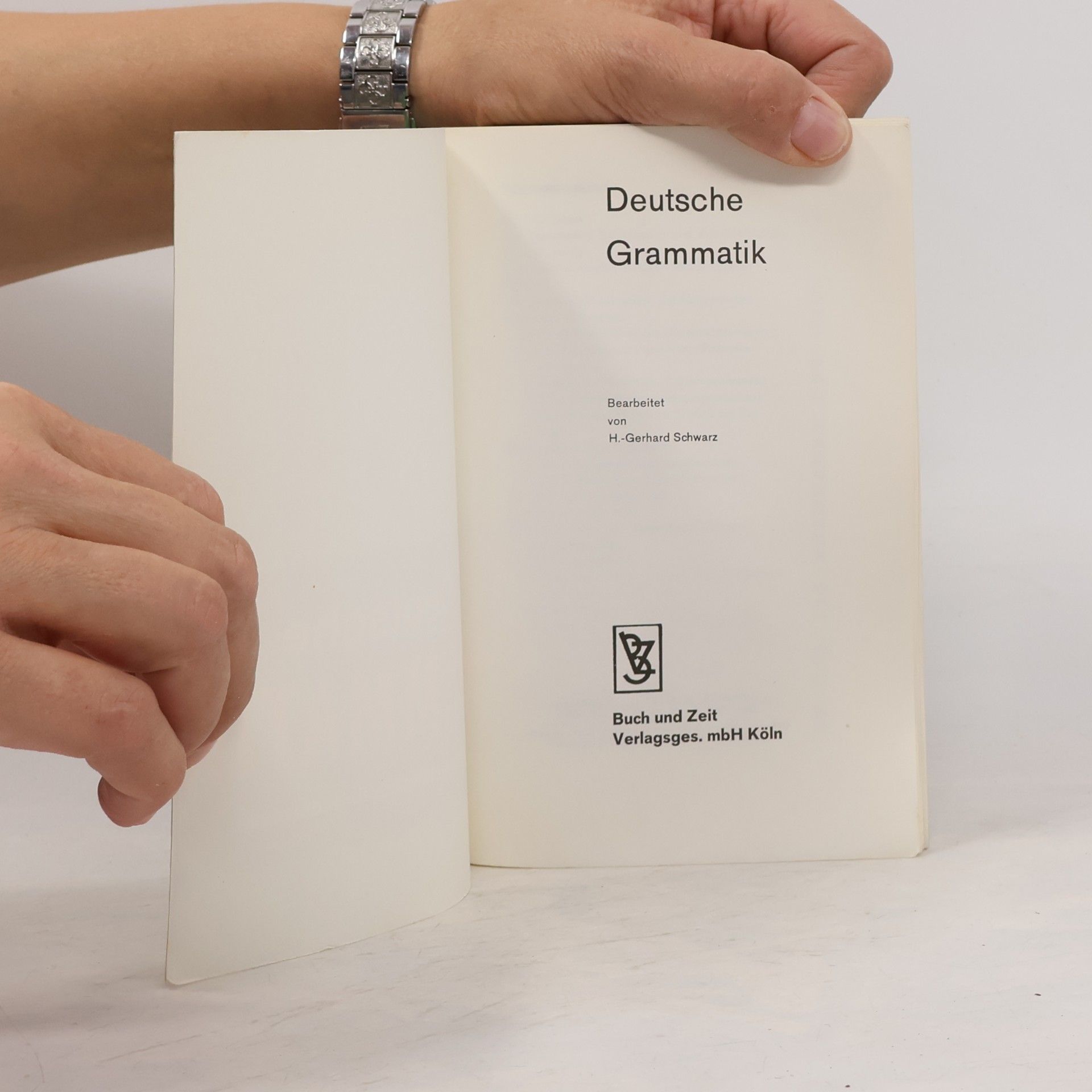 H.-Gerhard Schwarz Deutsche Grammatik
