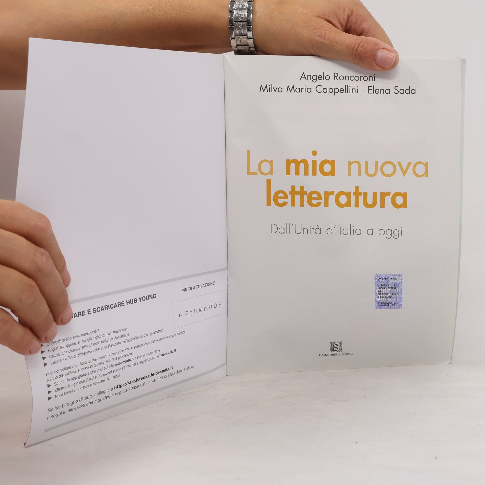 A. Roncoroni La mia nuova letteratura