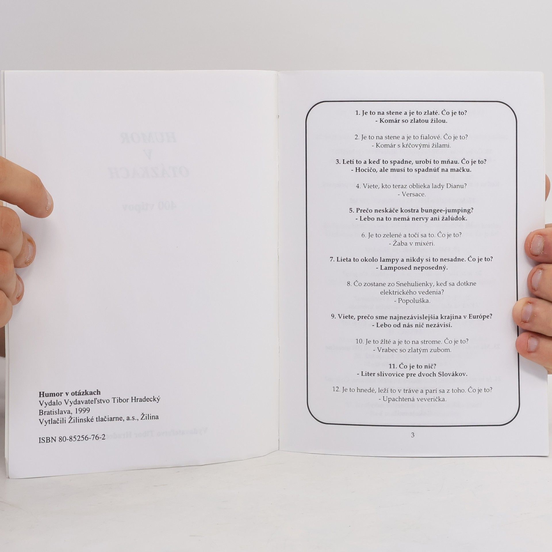 Autores varios Humor v otázkach