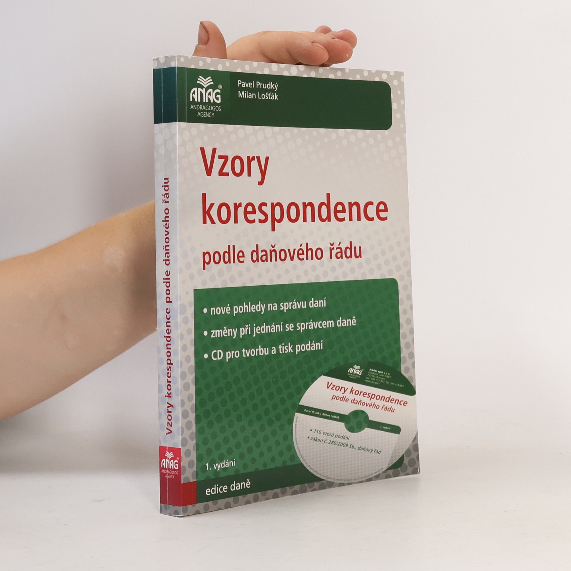 Milan Lošt̕ák Vzory korespondence podle daňového řádu