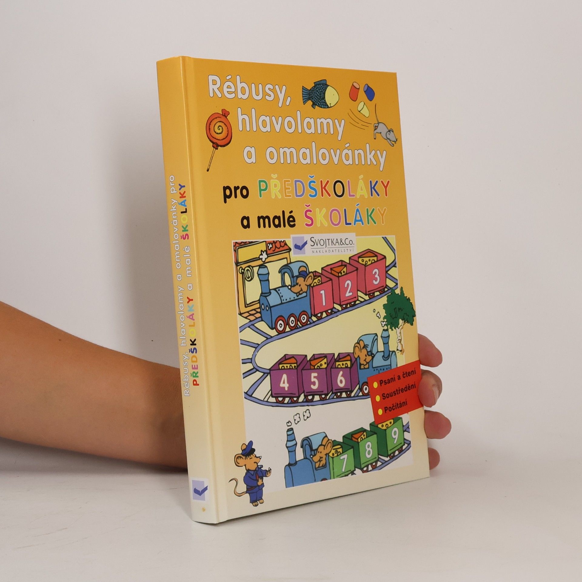 Autorenkollektiv Rébusy, hlavolamy a omalovánky pro předškoláky a malé školáky