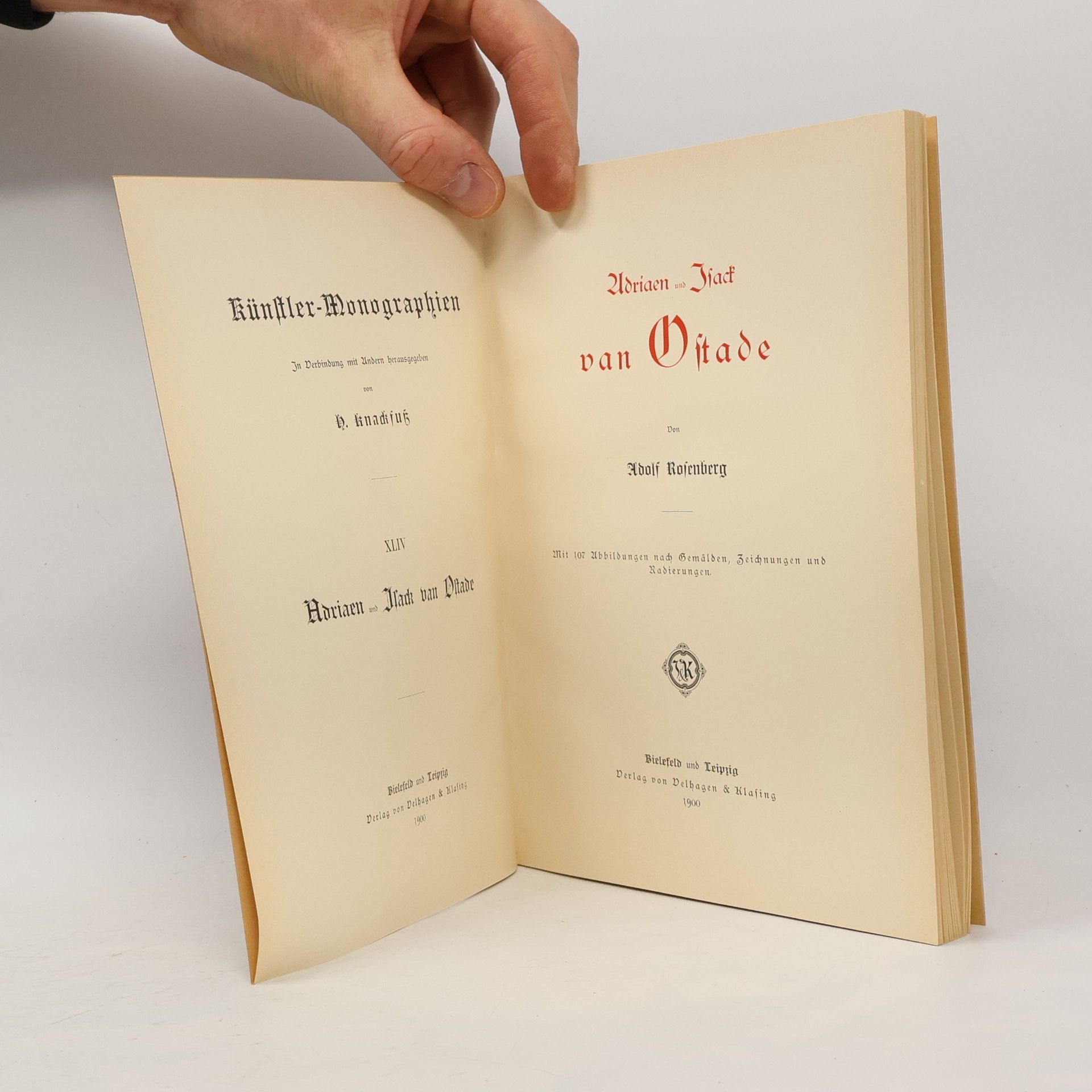 A. Rosenberg Künstler-Monographien. Defregger