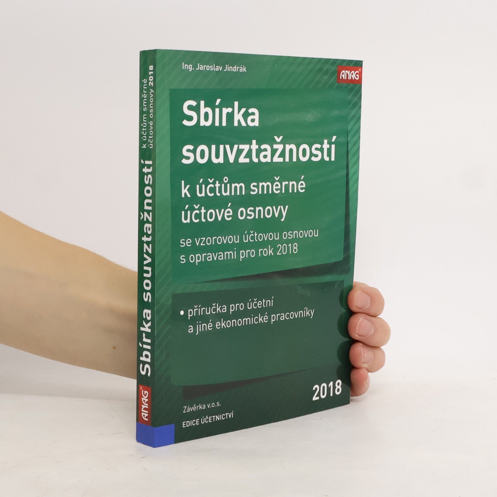 Sbírka souvztažností k účtům směrné účtové osnovy se vzorovou účtovou osnovou s opravami pro rok 2018