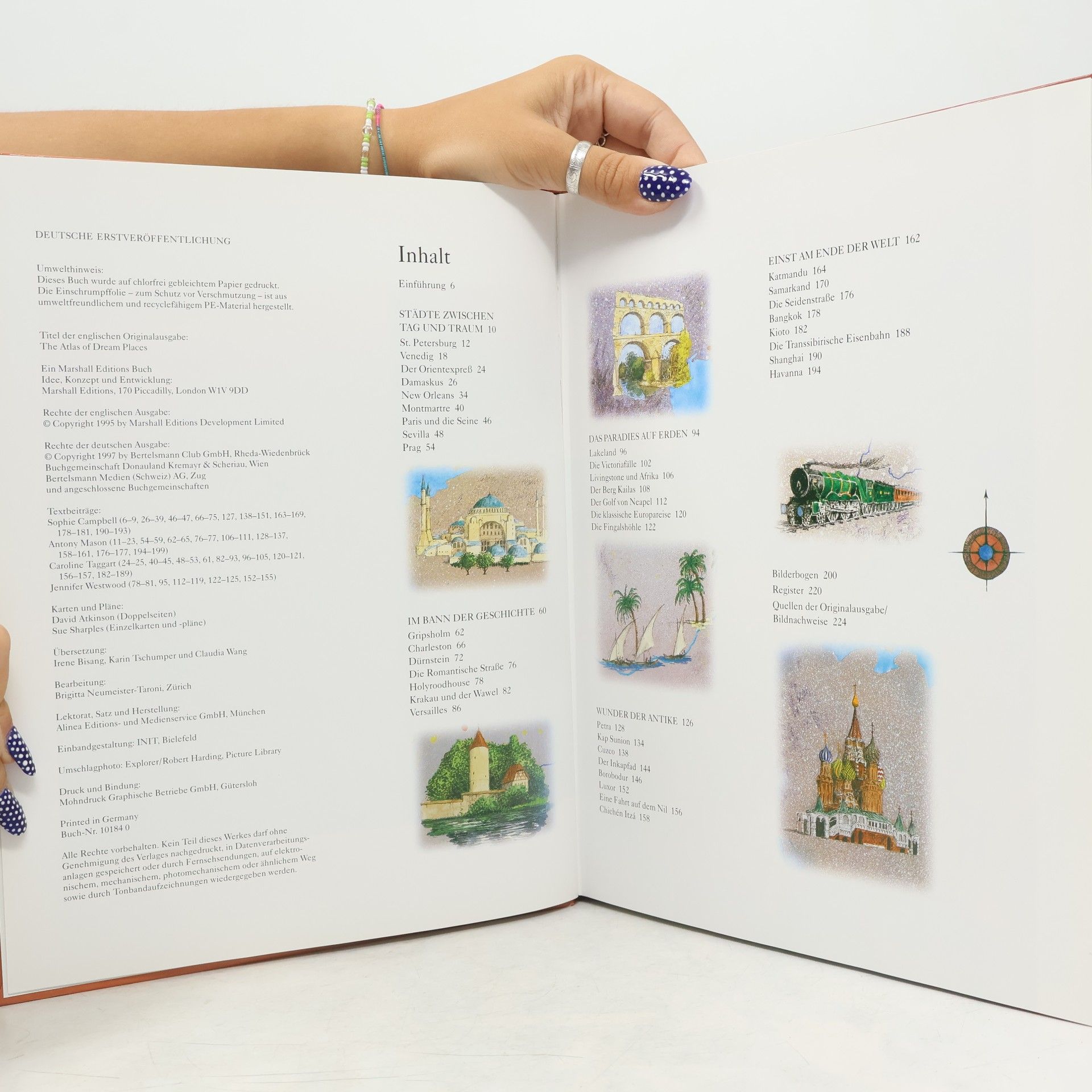 Various authors Atlas der Traumreisen. Wo die Welt am schönsten ist
