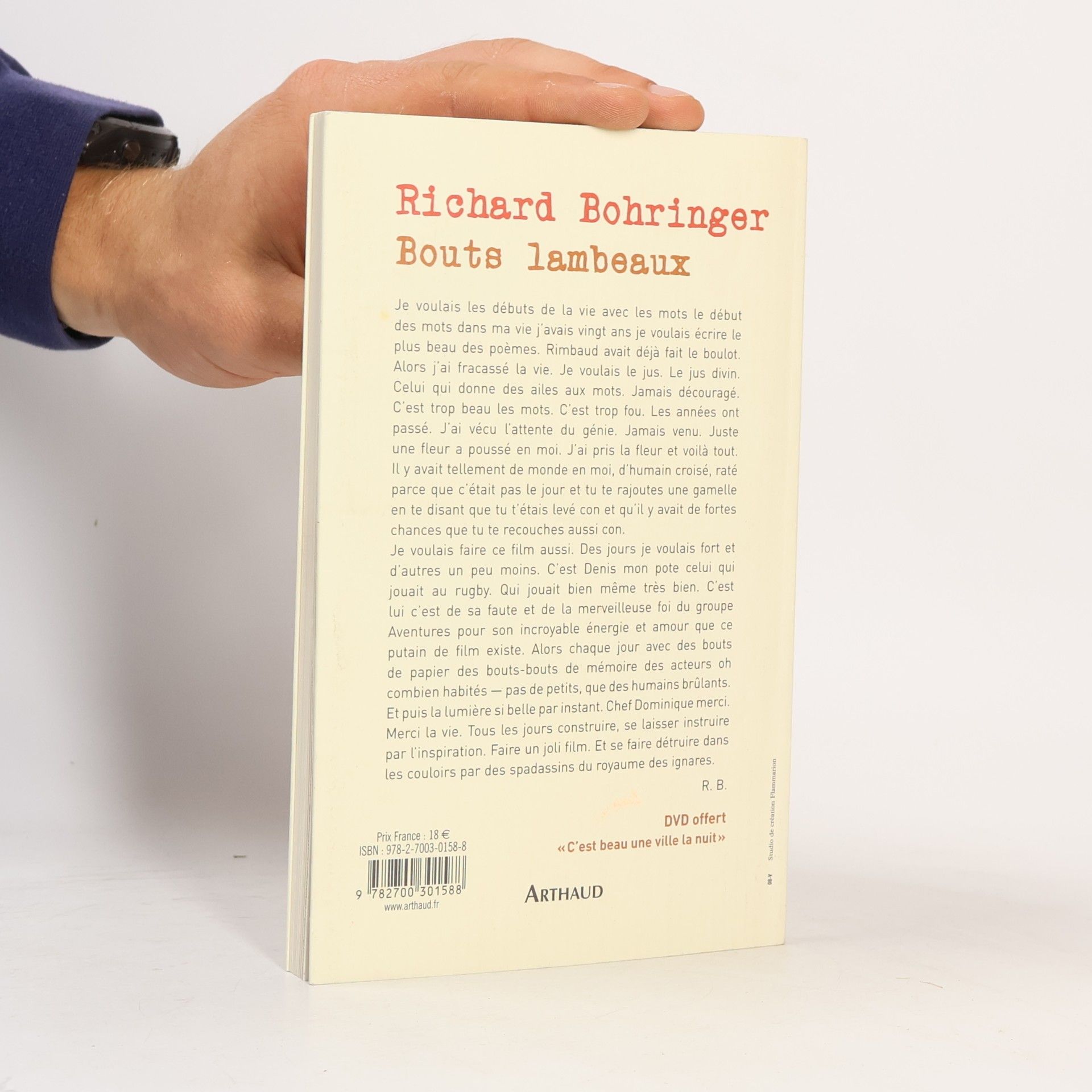 Richard Bohringer Bouts lambeaux