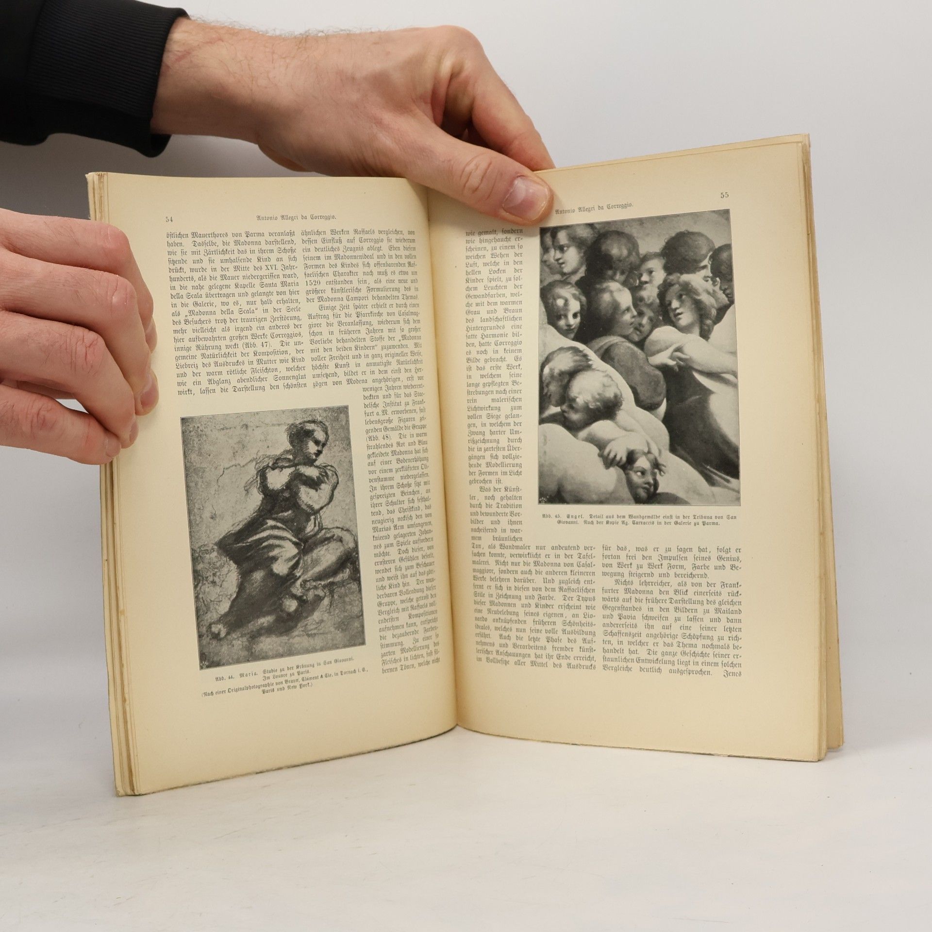 Henry Thode Künstler Monographien - Correggio