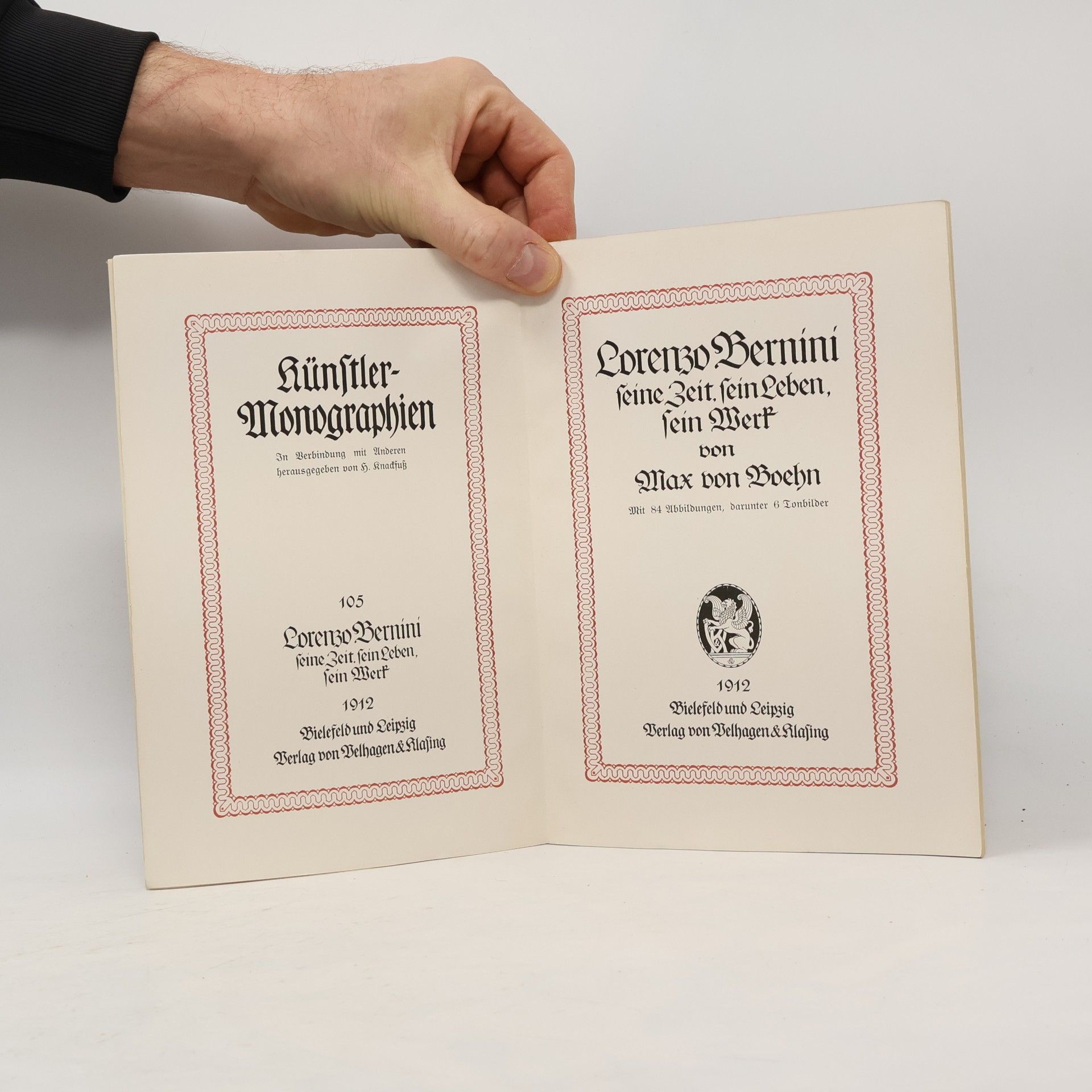 Max von Boehn Künstler Monographien. Lorenzo Berni