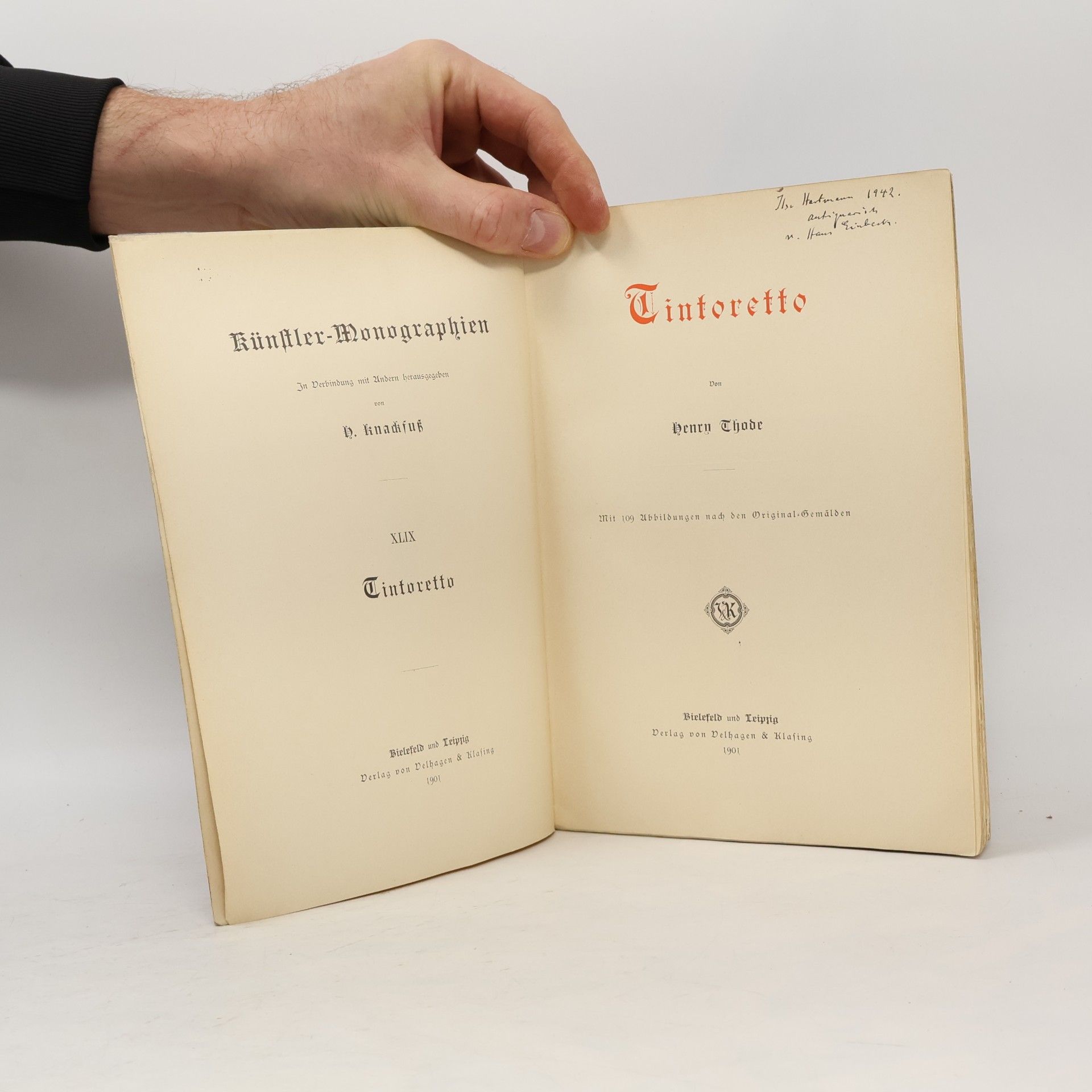 Henry Thode Giotto : Künstler Monographien