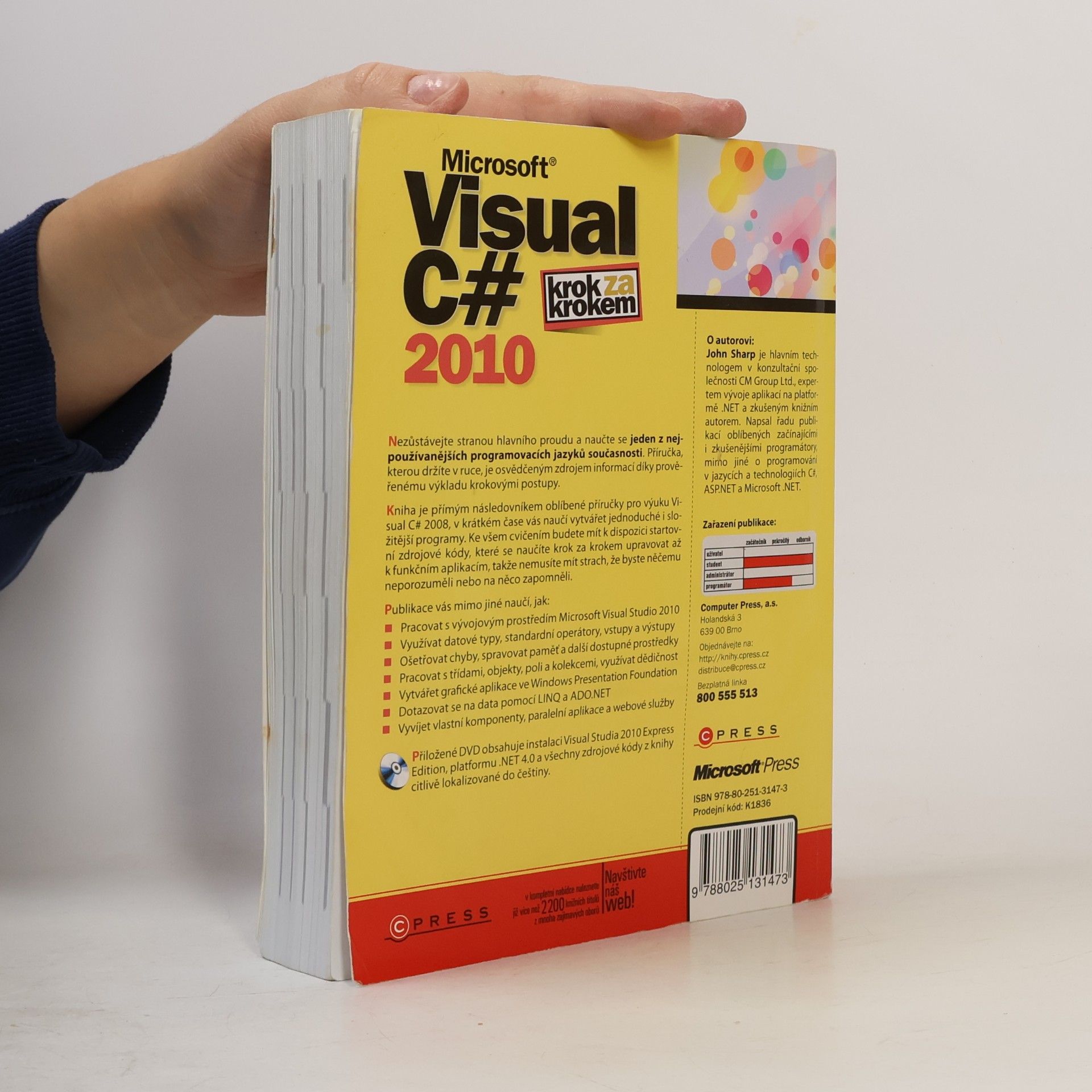 John Sharp Microsoft Visual C# 2010 : krok za krokem