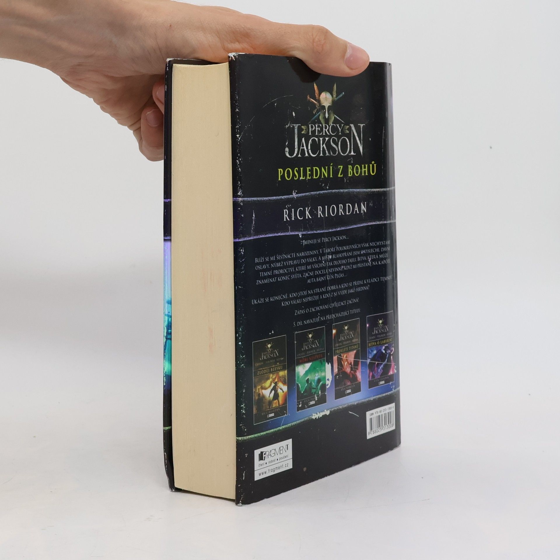 Rick Riordan Percy Jackson. Poslední z bohů