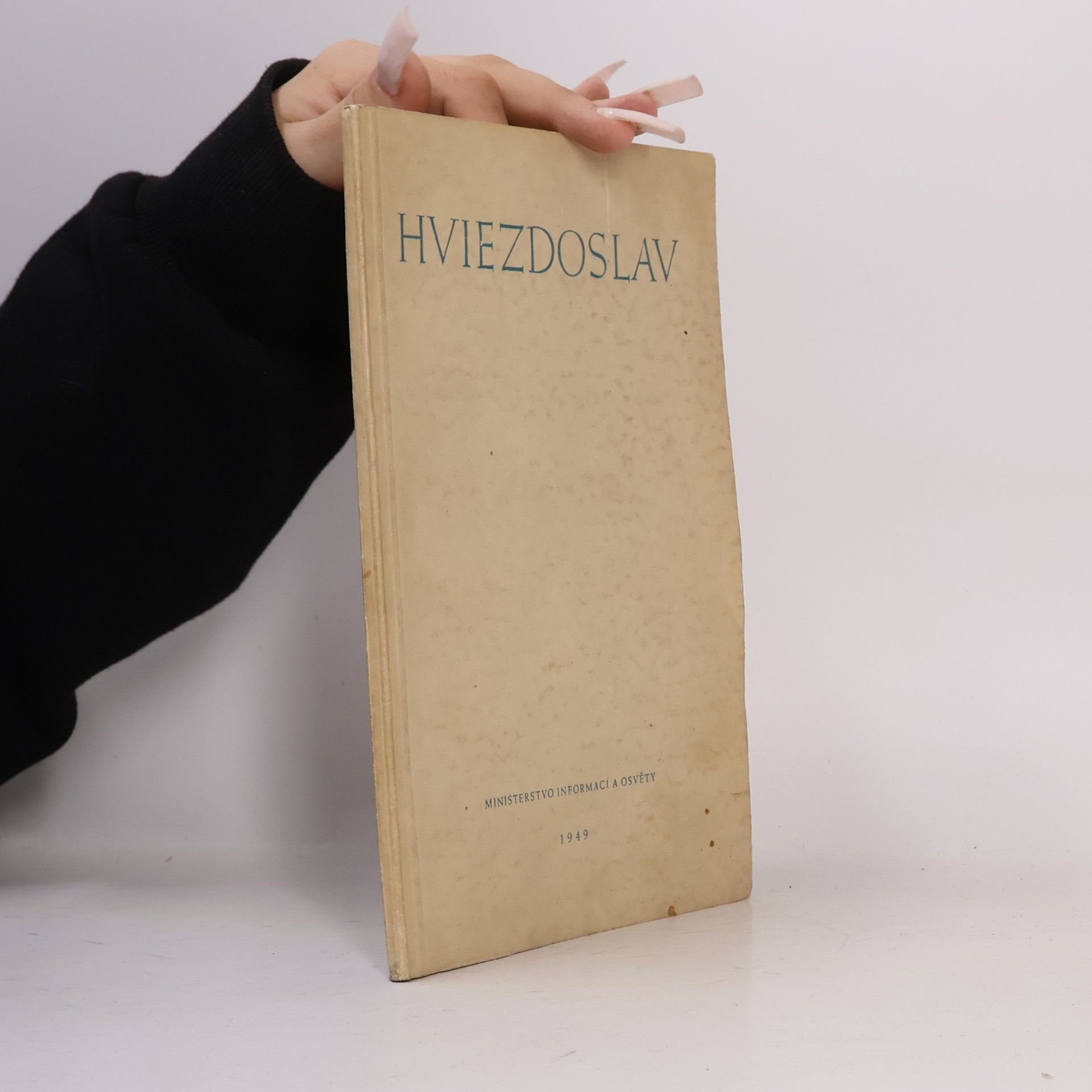 Jan Blahoslav Čapek Hviezdoslav. Výbor z jeho příležitostných básní, vydaný k 100. výročí narození
