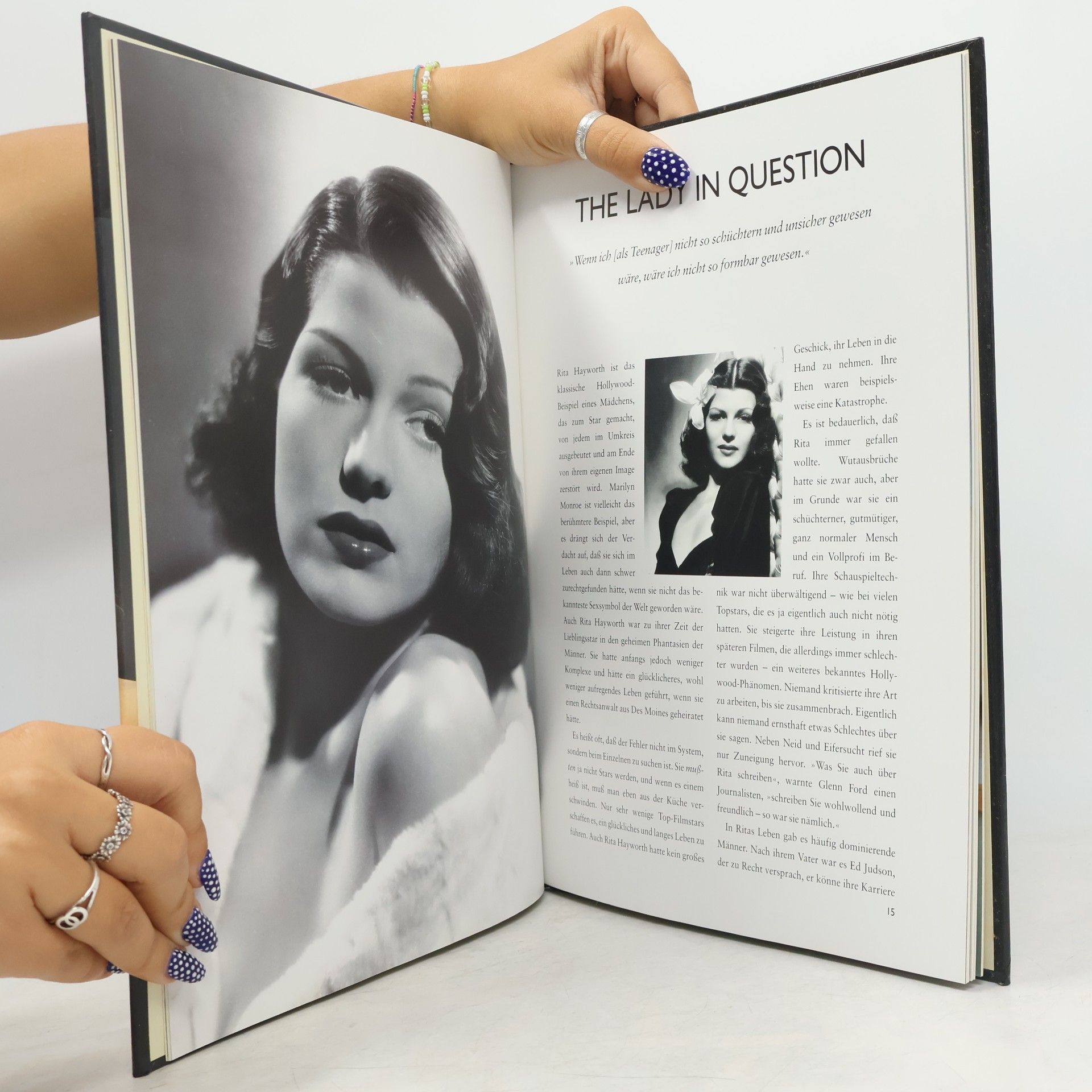 Rita Hayworth Rita Hayworth mit ihren eigenen Worten