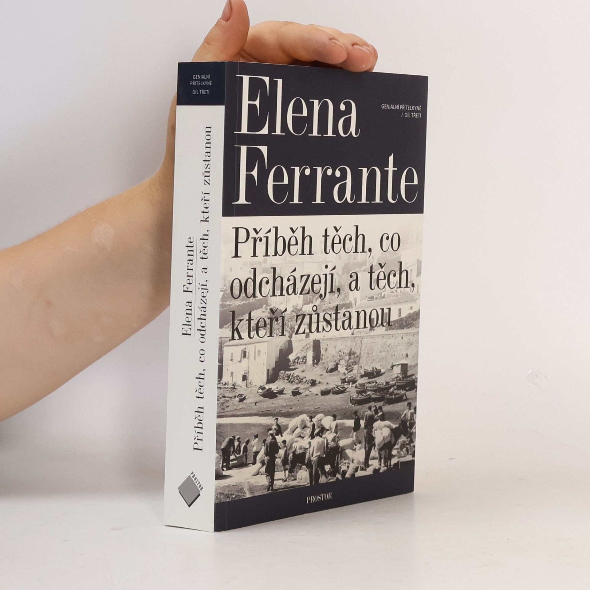 Elena Ferrante Geniální přítelkyně 3. Příběh těch, co odcházejí, a těch, kteří zůstanou