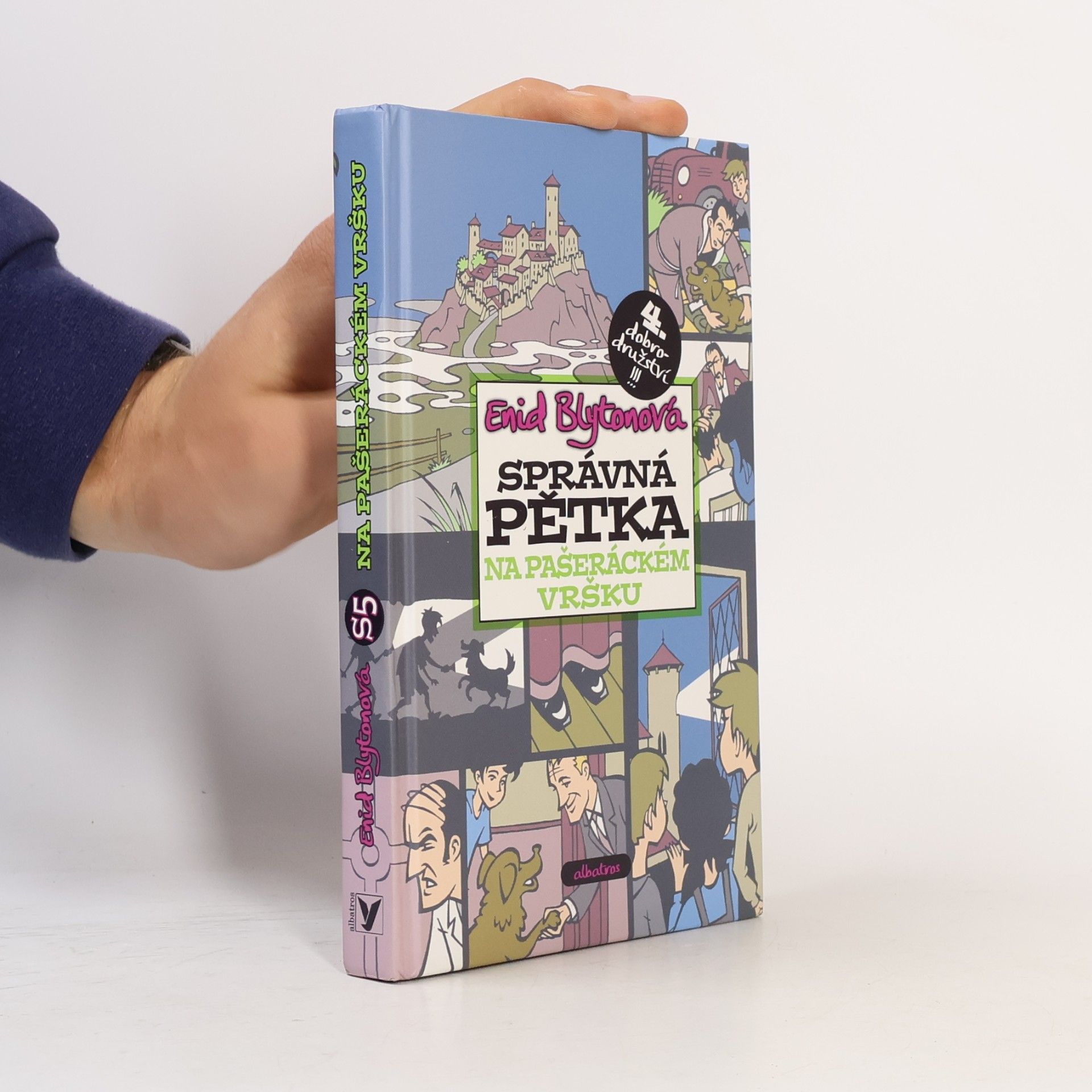 Enid Blyton Správná pětka. Na Pašeráckém vršku