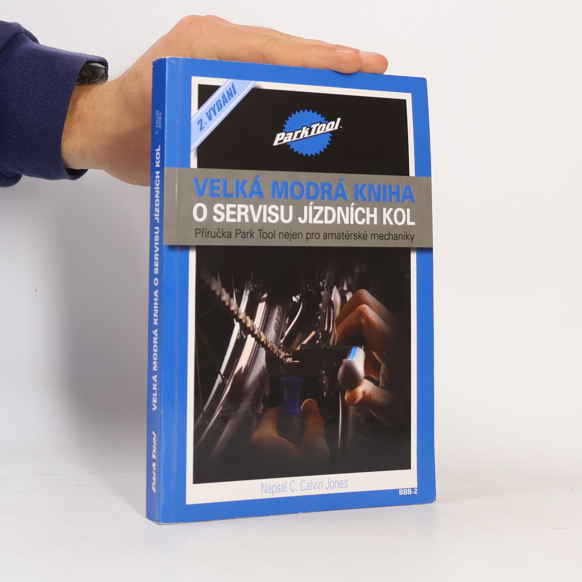 Calvin Jones Velká modrá kniha o servisu jízdních kol