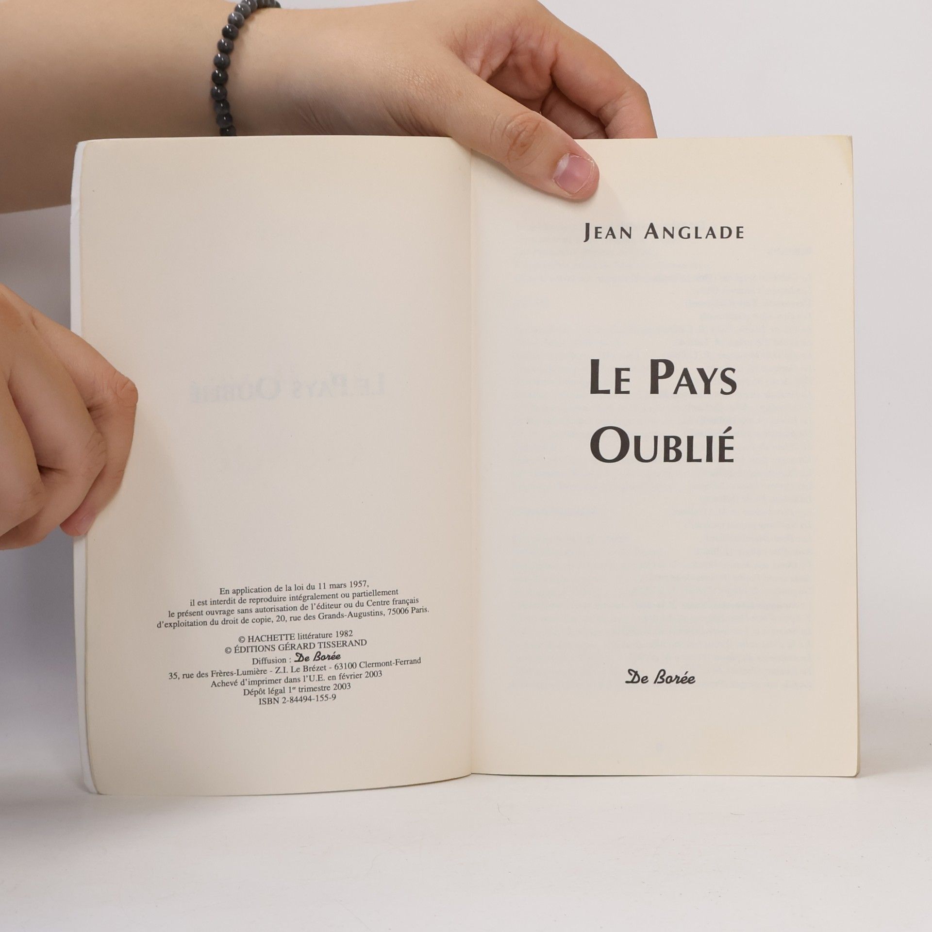 Jean Anglade Le Pays Oublié