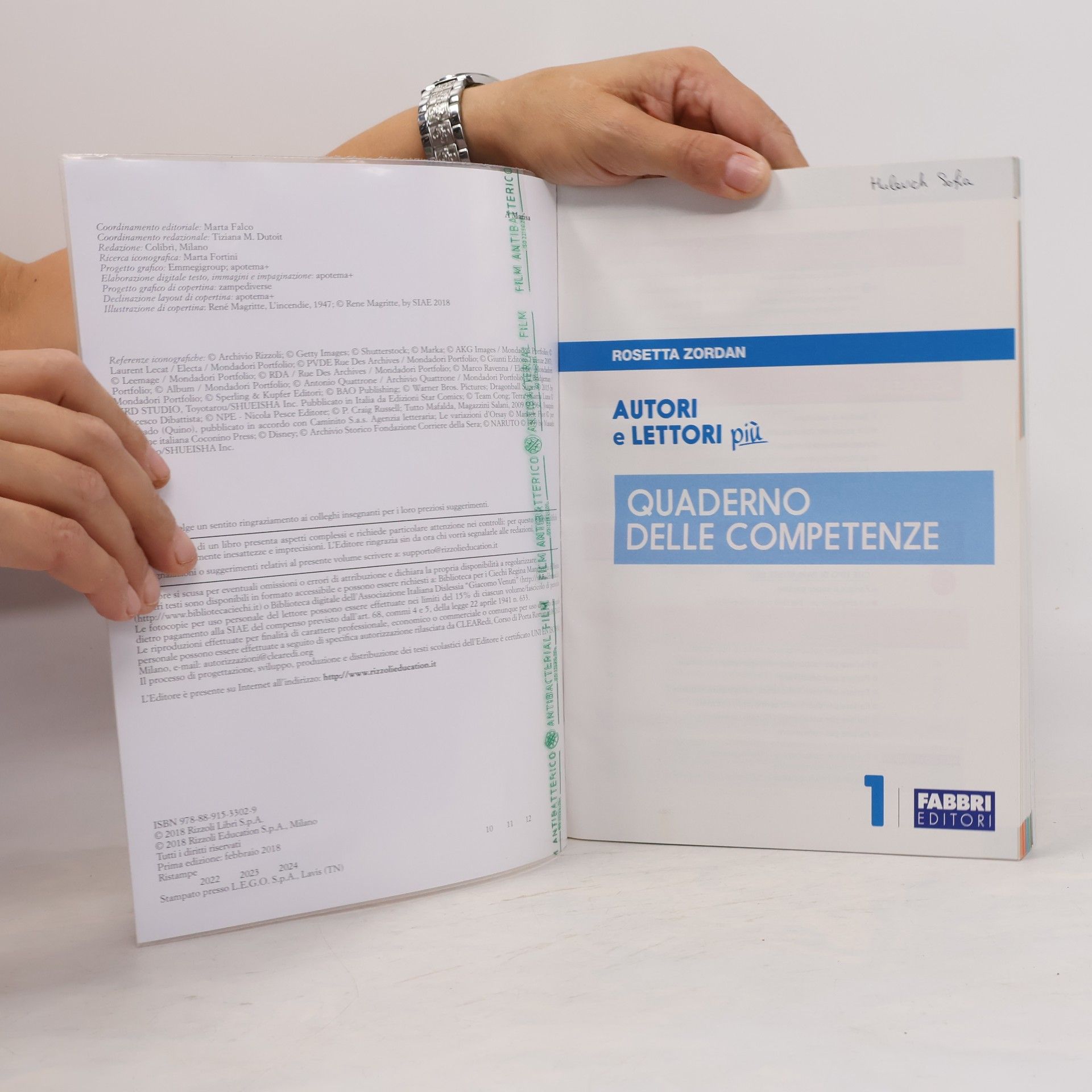 Rosetta Zordan Quaderno delle competenze