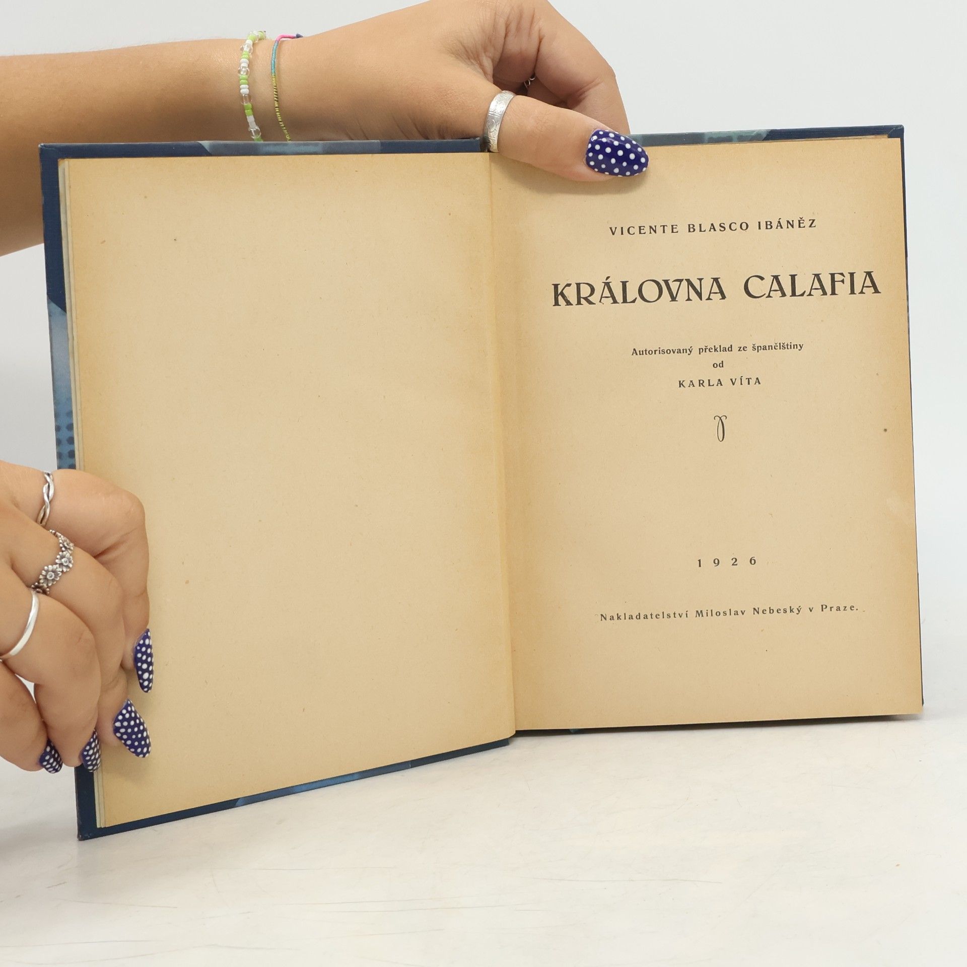 Vicente Blasco Ibáñez Královna Calafia