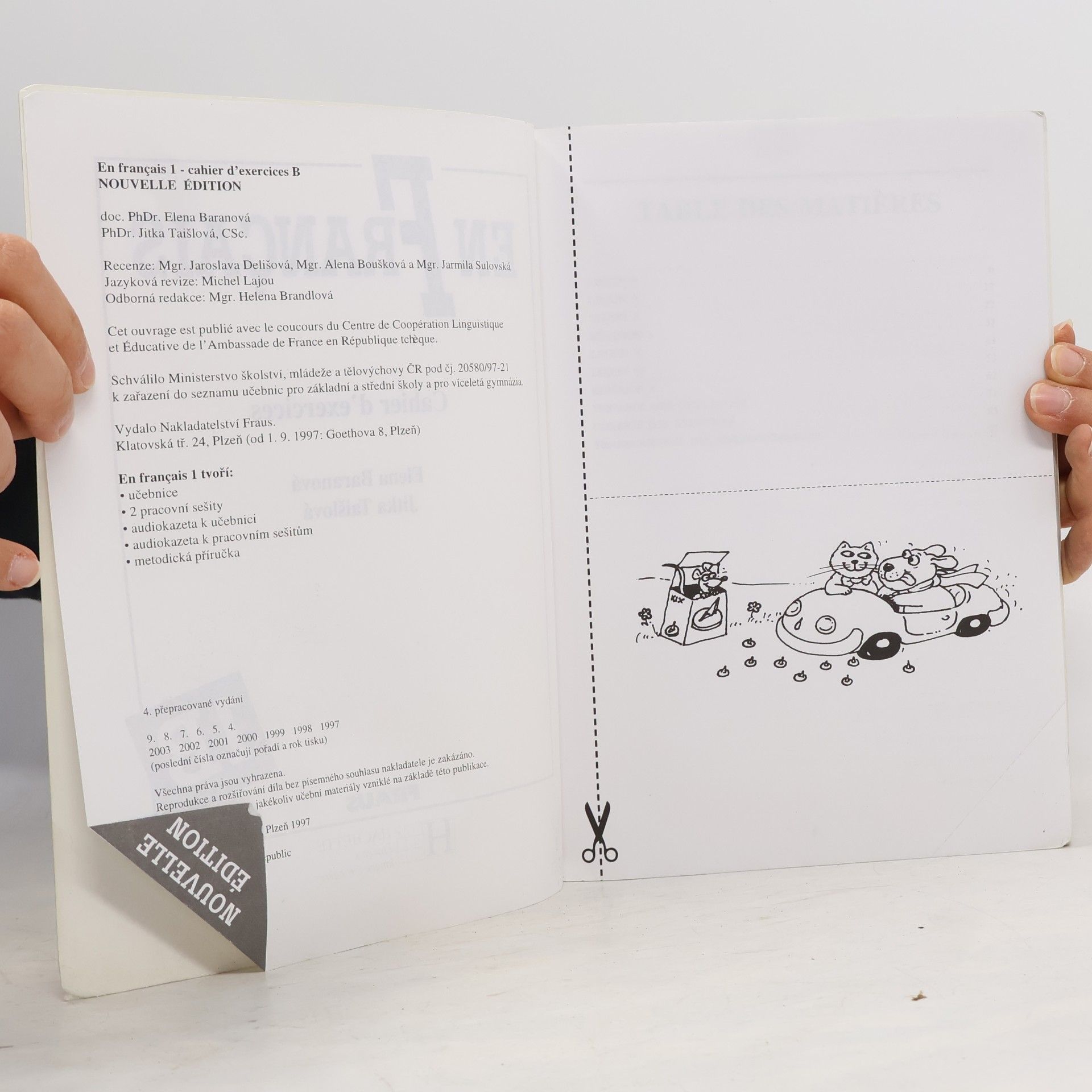 Kolektiv autorů En Français 1B. Cahier d’exercices
