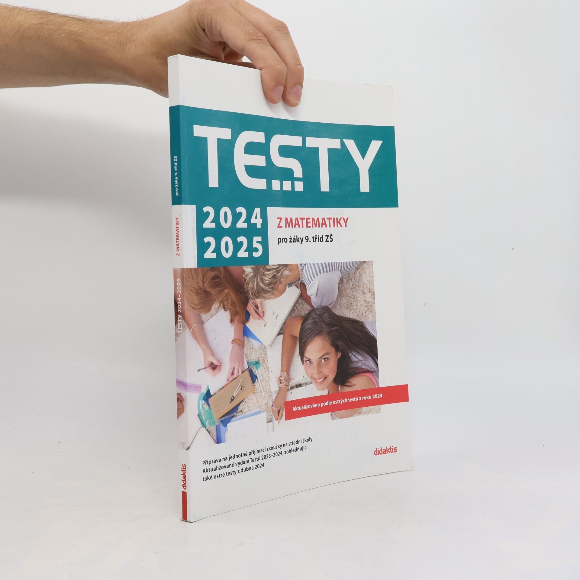 Kolektiv autorů Testy 2024-2025 z matematiky pro žáky 9. tříd ZŠ