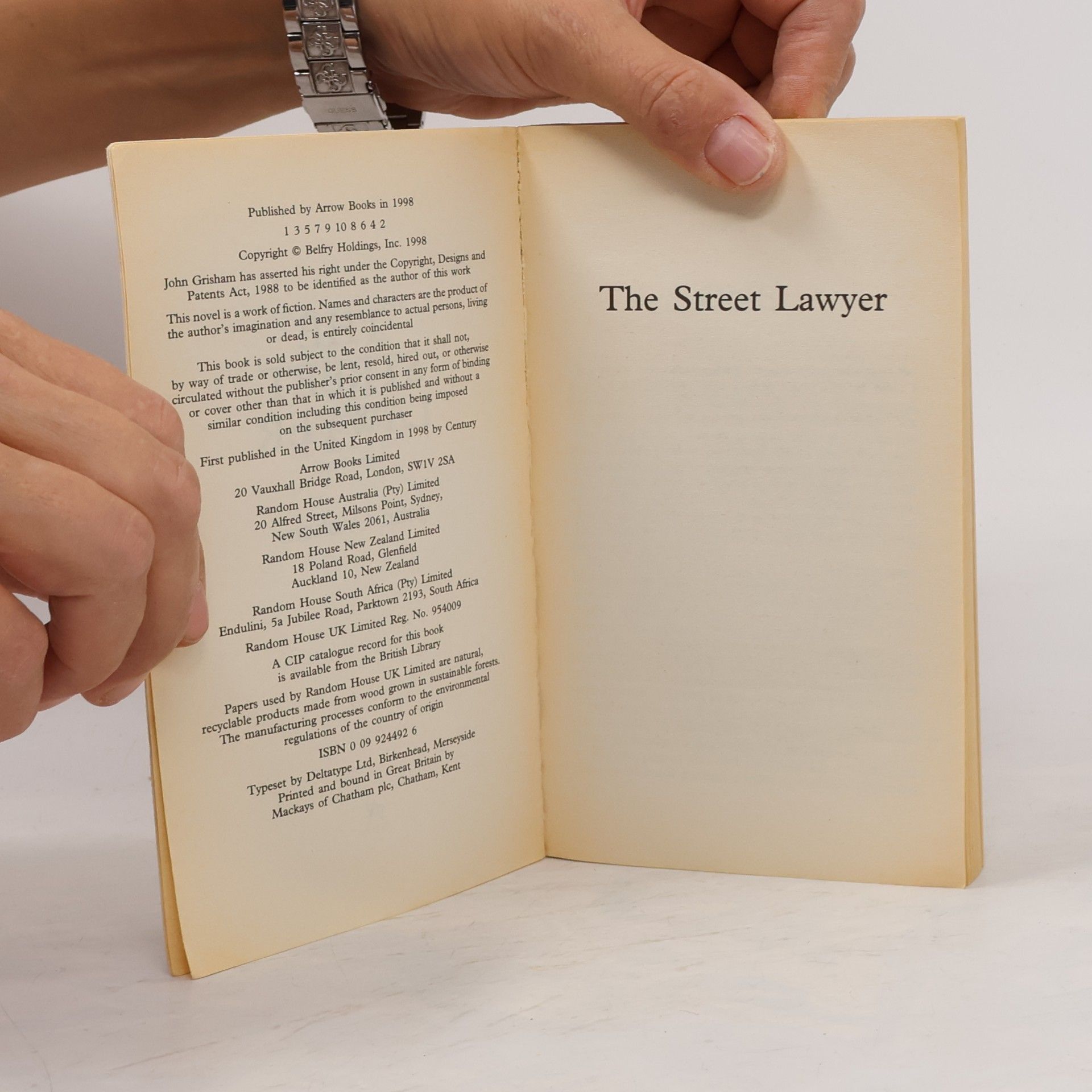 John Grisham The Street Lawyer