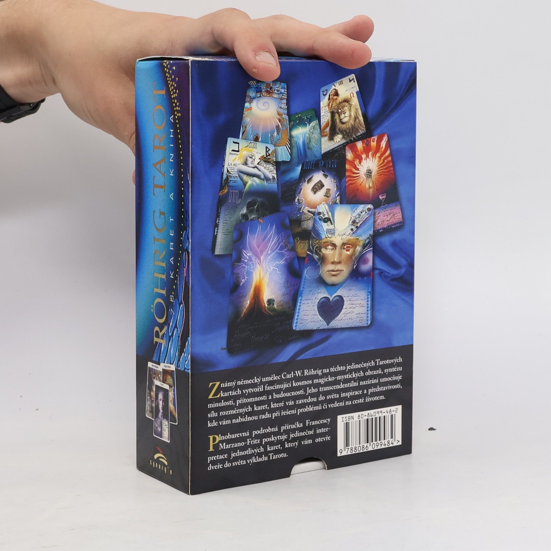 Francesca Marzano-Fritz Röhrig tarot. 78 karet a kniha