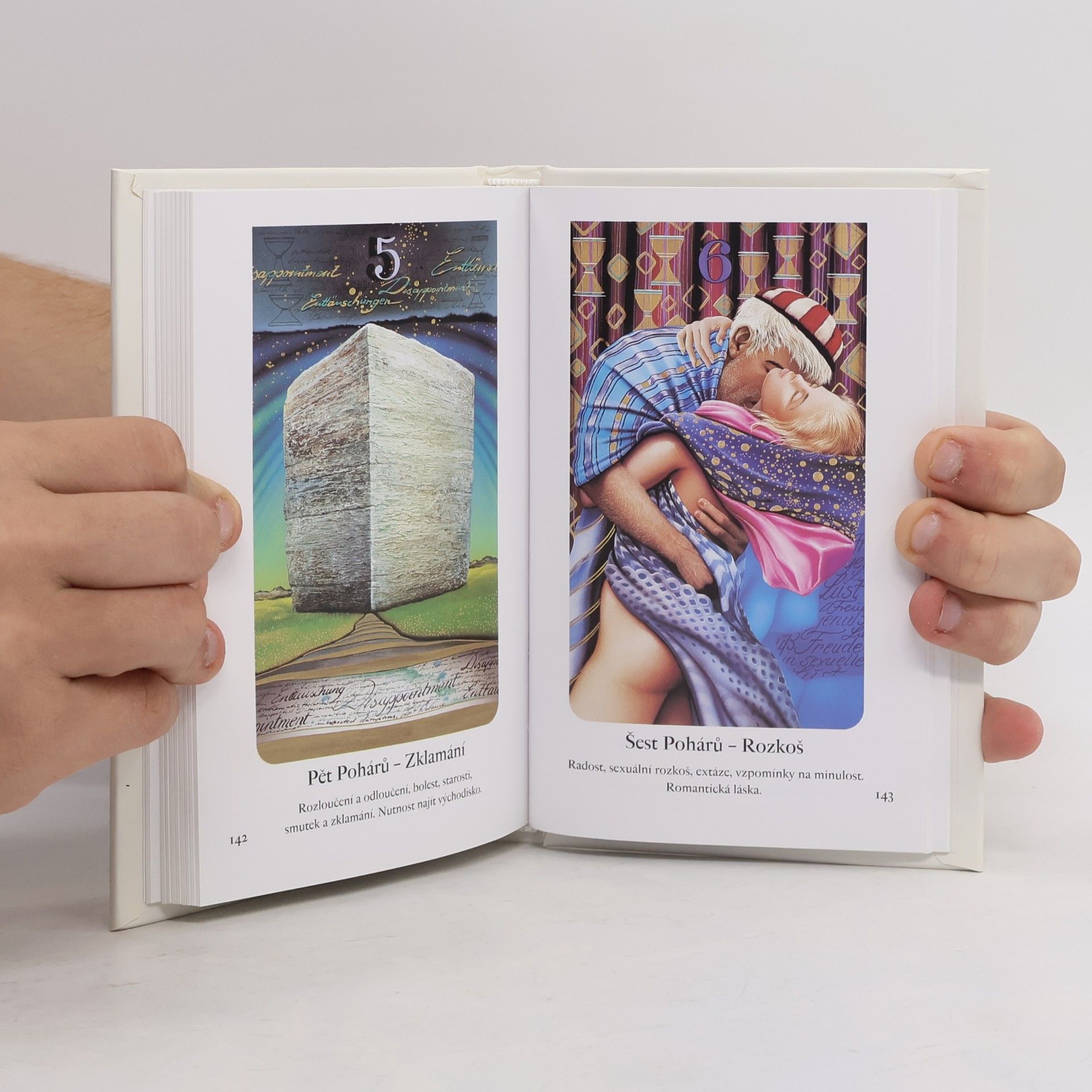 Francesca Marzano-Fritz Röhrig tarot. 78 karet a kniha