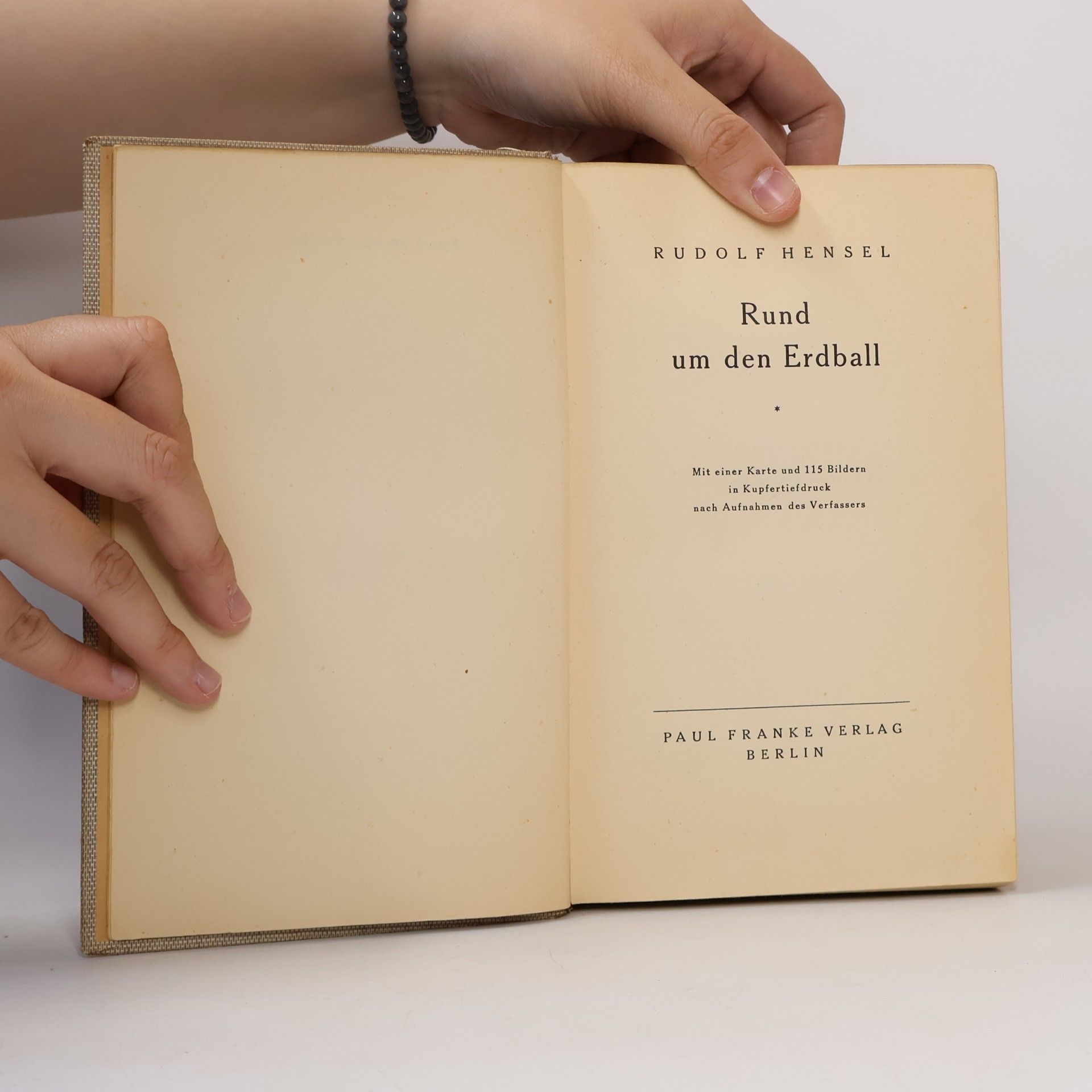 Rudolf Hensel Rund um den Erdball