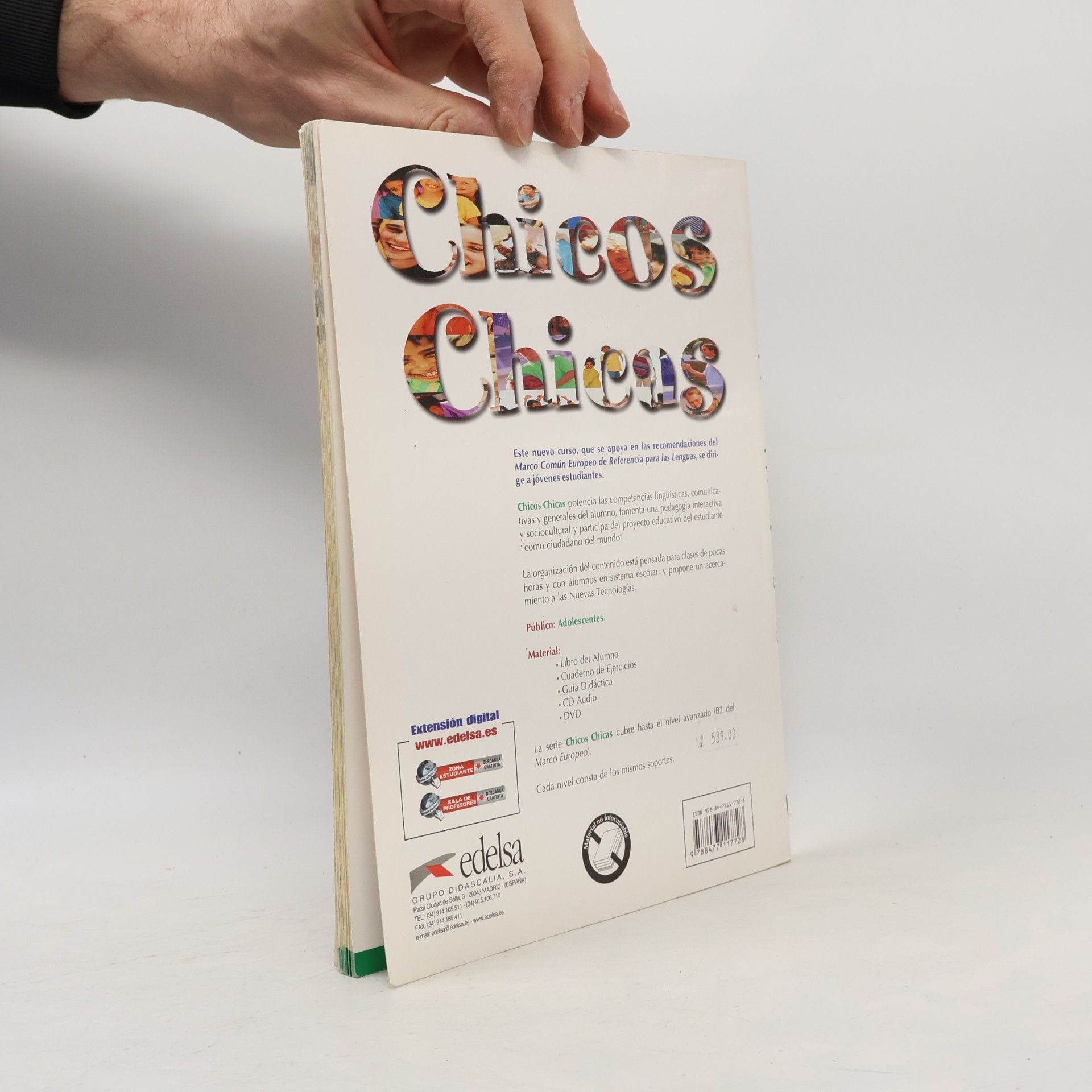 María Angeles Palomino Chicos Chicas : Libro del alumno : Muestra gratuita. nivel 1