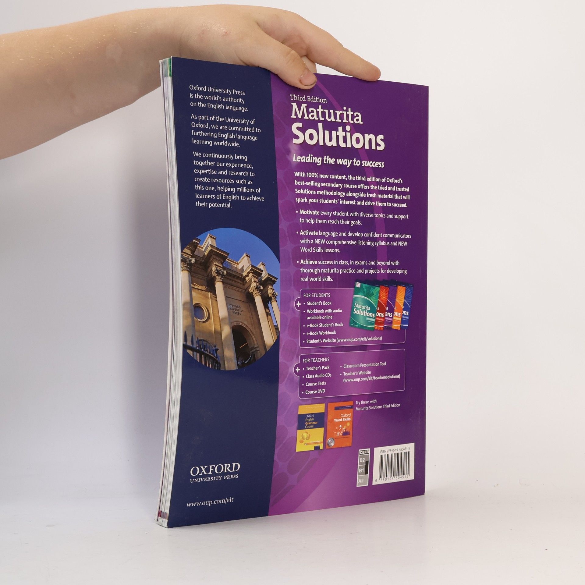 Paul A. Davies Maturita solutions : third edition. Intermediate. Student's book