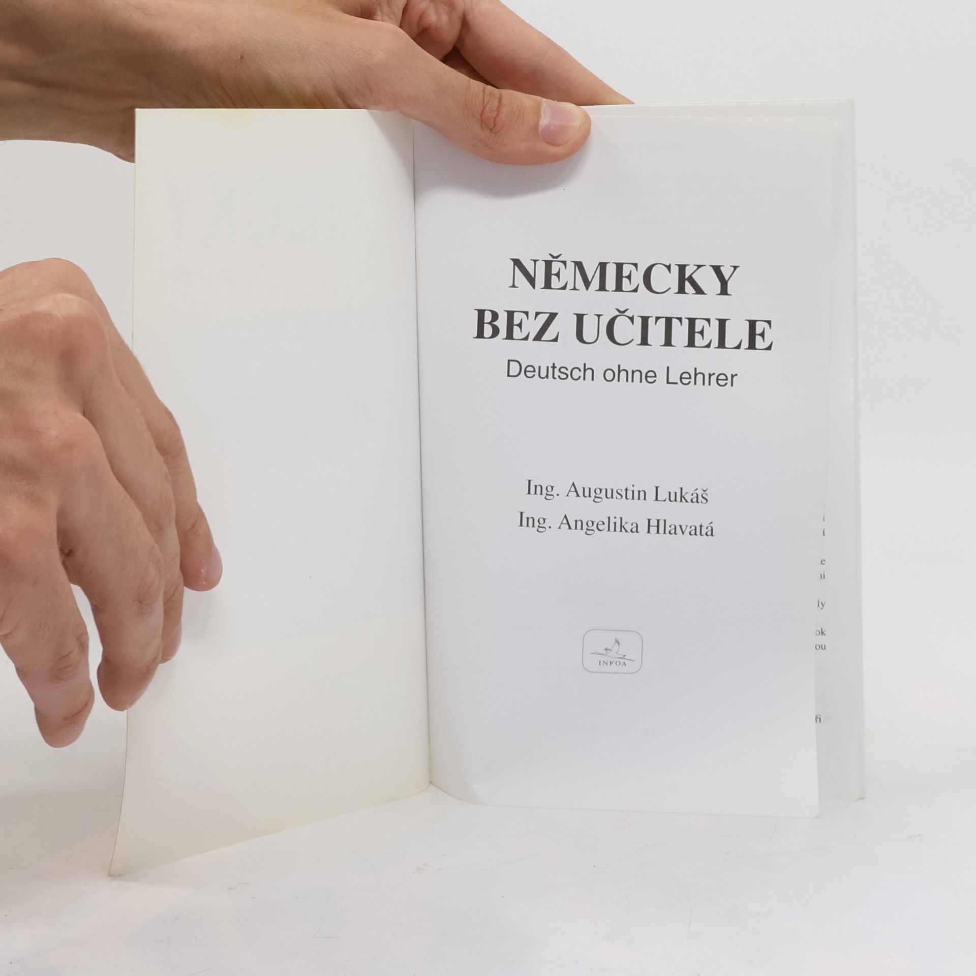 Augustin Lukáš Německy bez učitele