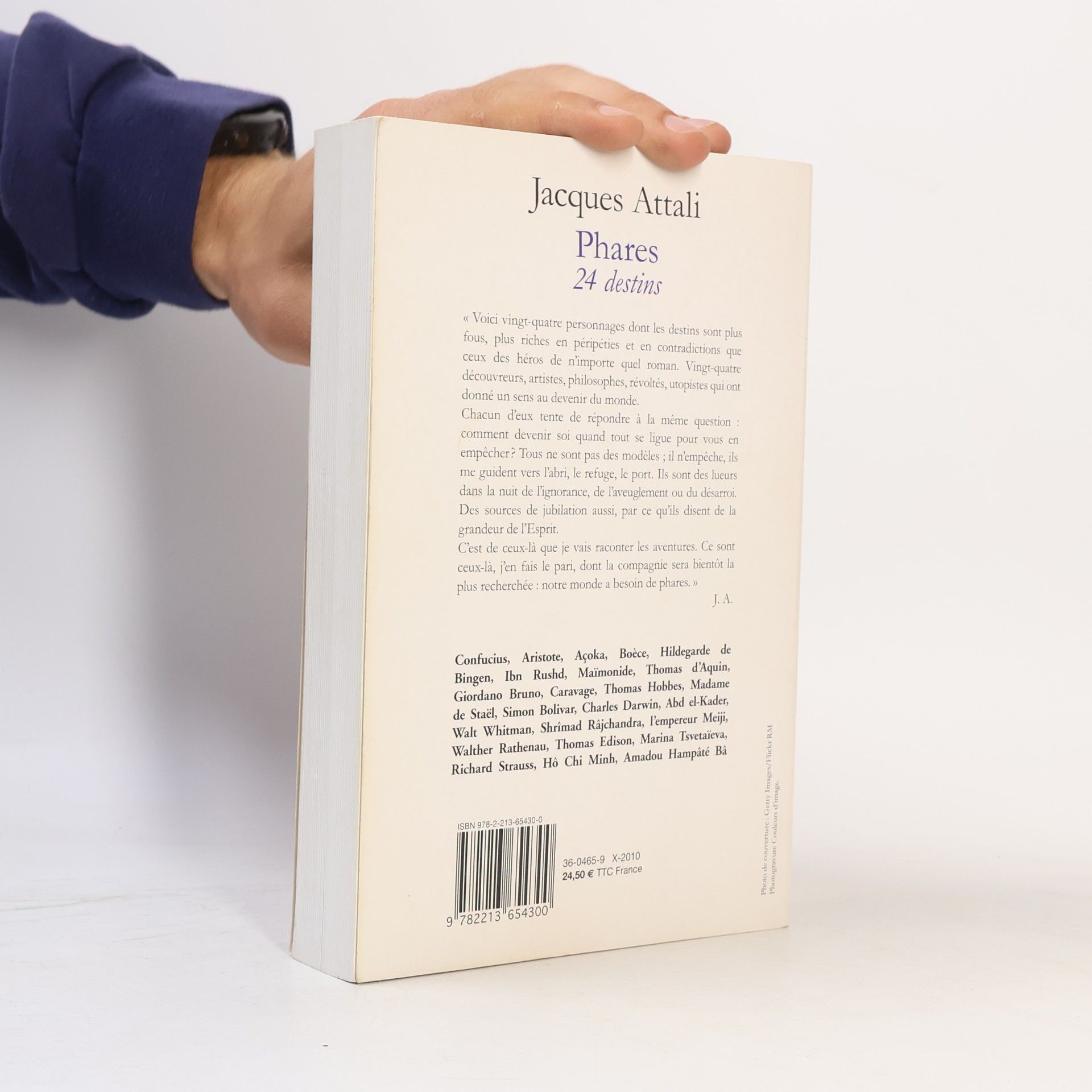 Jacques Attali Phares. 24 destins