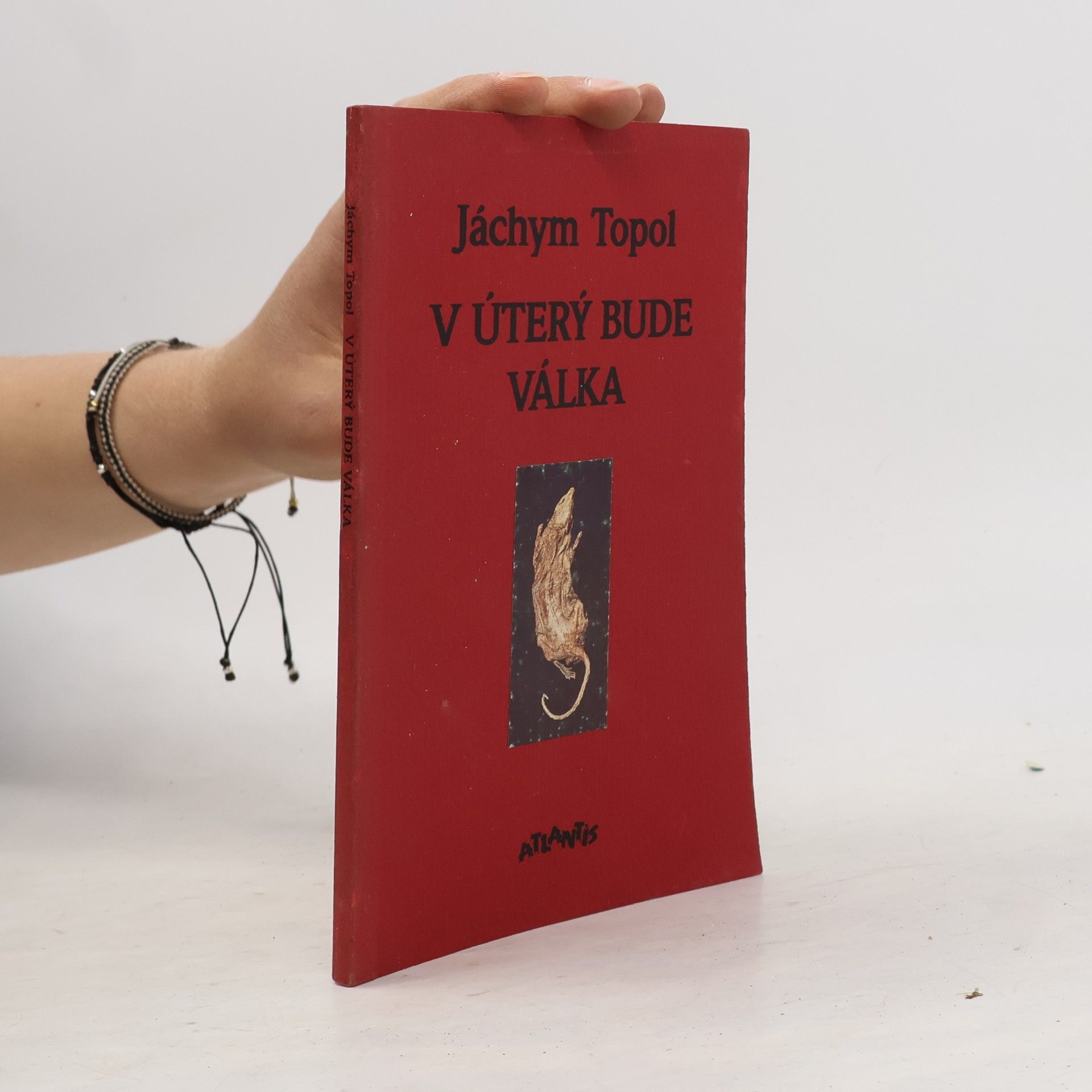 Jáchym Topol V úterý bude válka