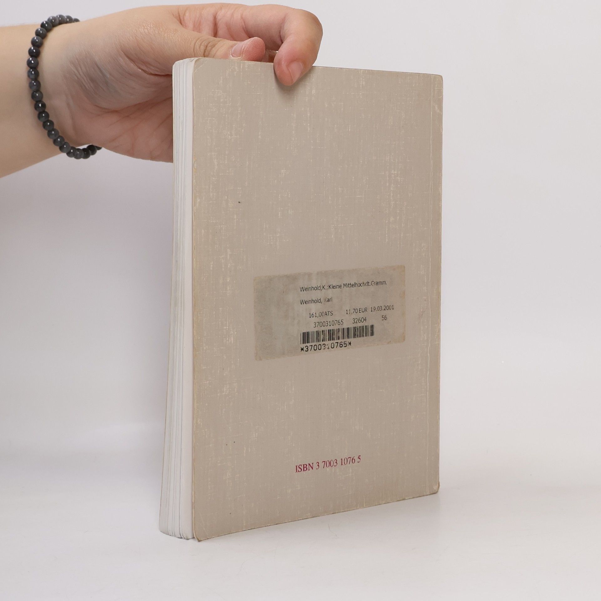 Hugo Moser Kleine mittelhochdeutsche Grammatik