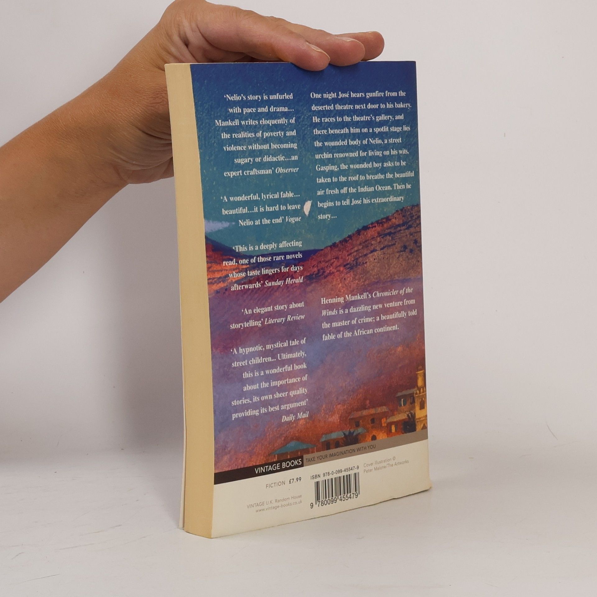 Henning Mankell Chronicler of the Winds. Der Chronist der Winde, englische Ausgabe