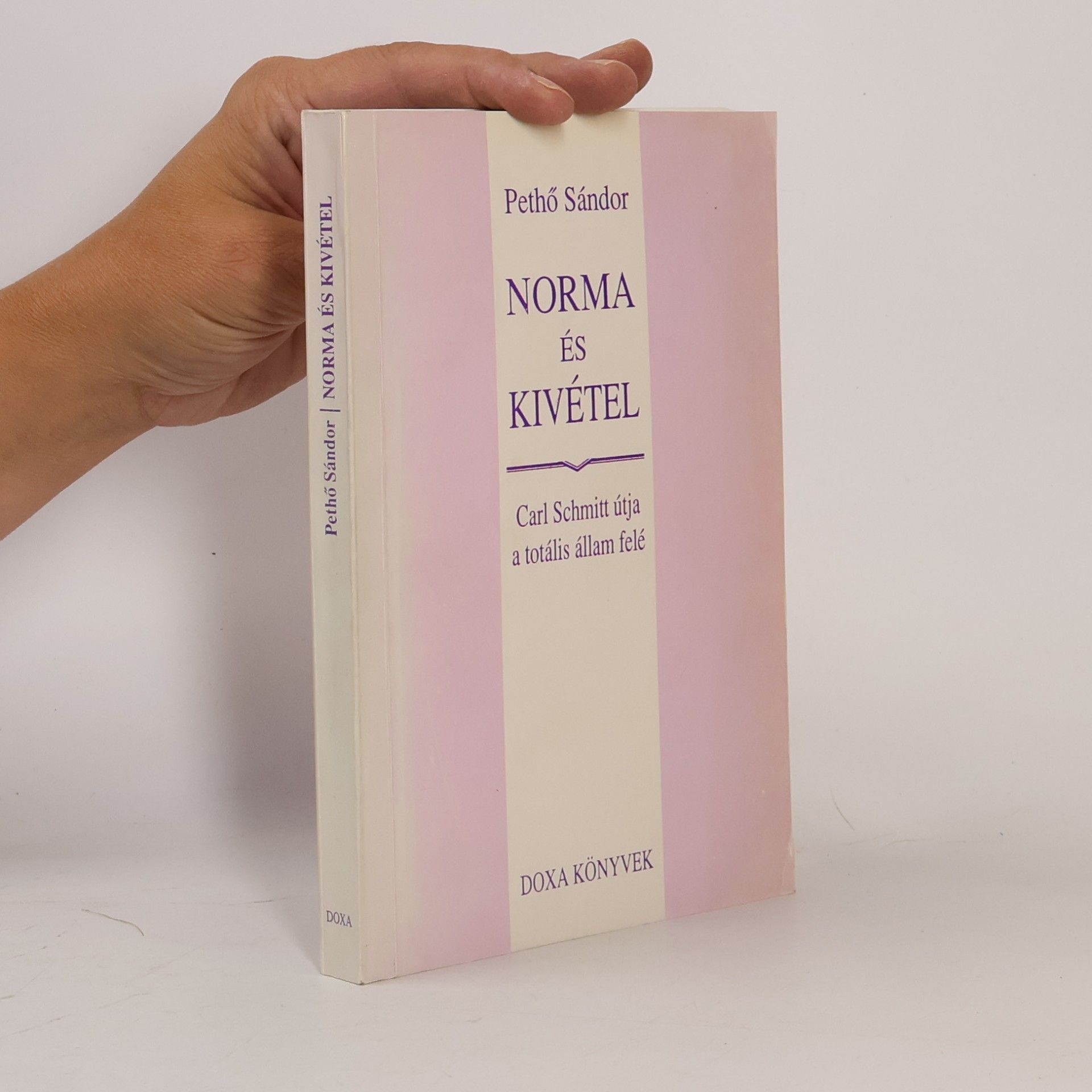 Pethő Sándor Norma és kivétel