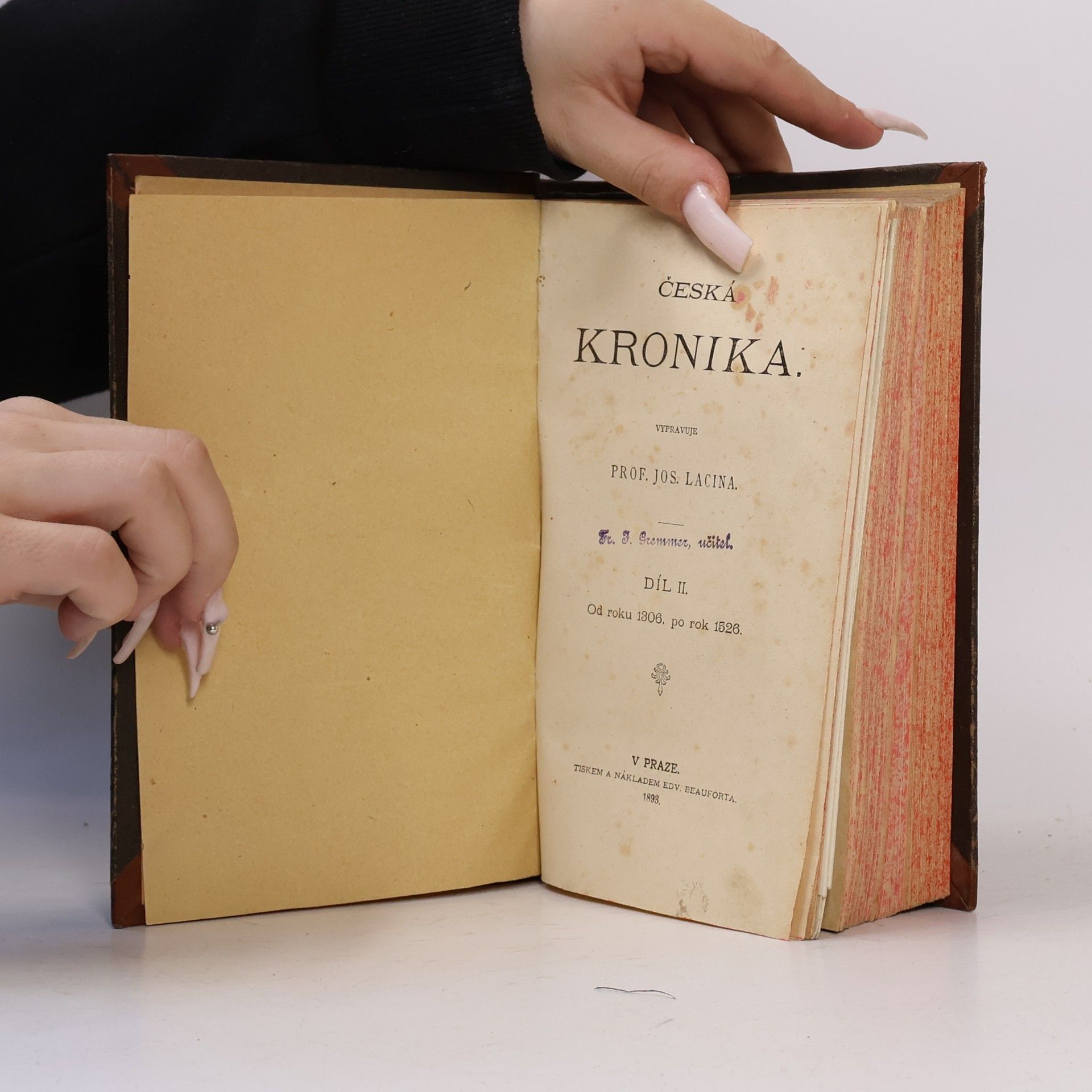 Josef Lacina Česká kronika. Díl II.
