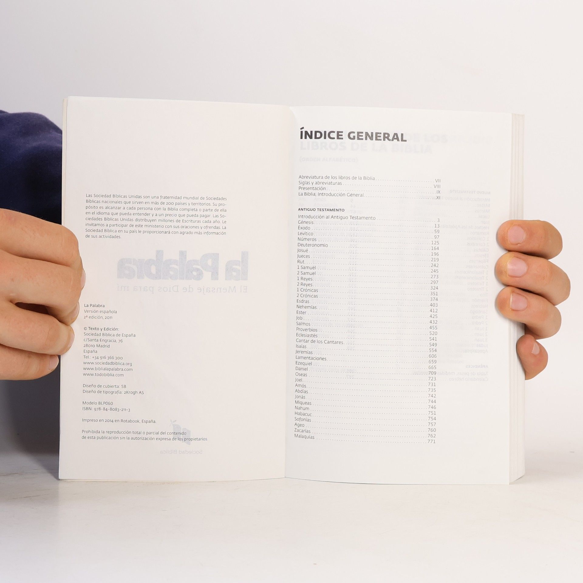 Sociedad Bíblica de España La Palabra