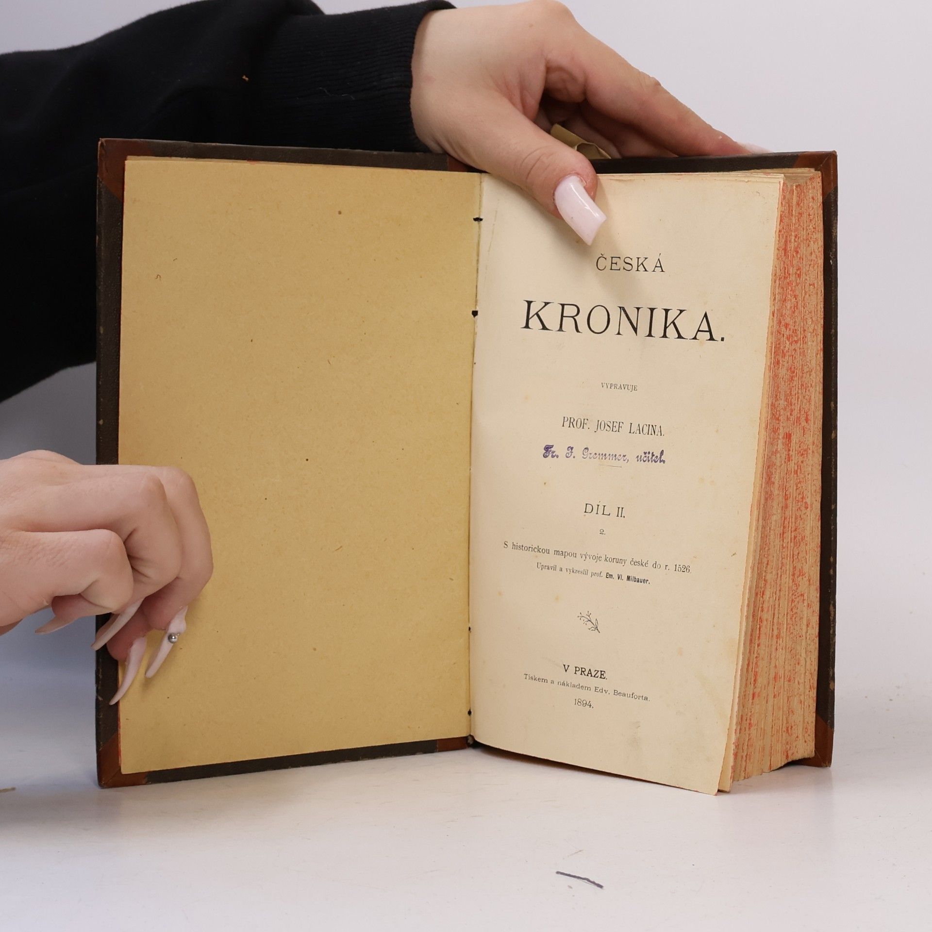 Josef Lacina Česká kronika II., 2. část
