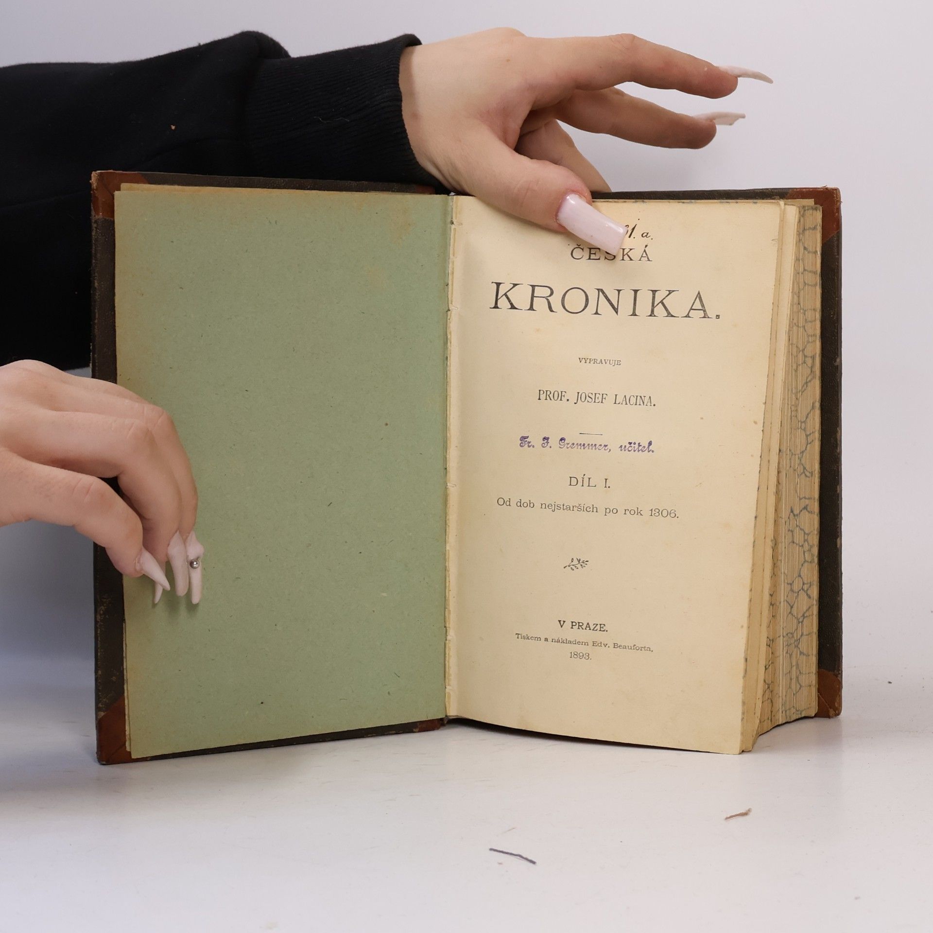 Josef Lacina Česká kronika. Díl 1., část II.