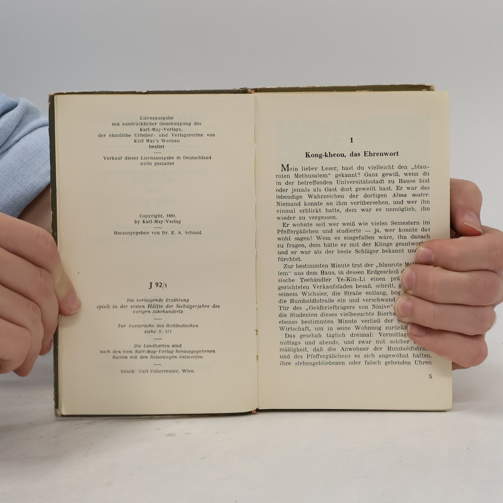 Karl May Der blaurote Methusalem