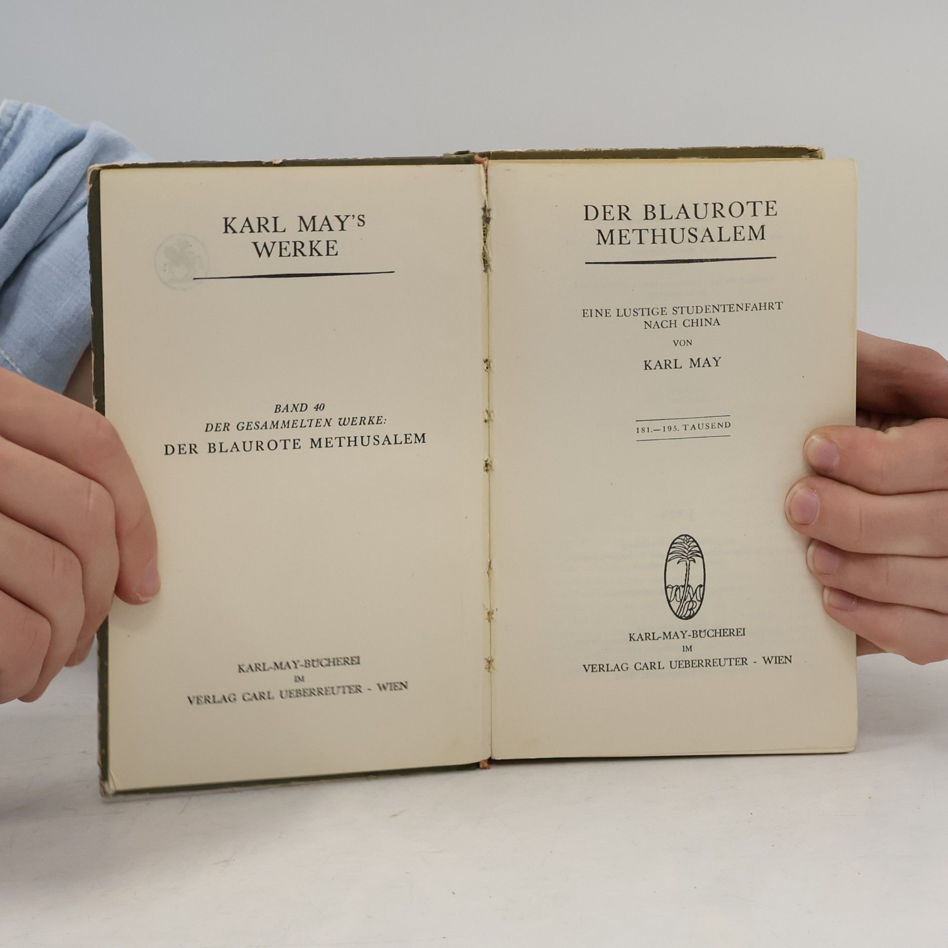 Karl May Der blaurote Methusalem