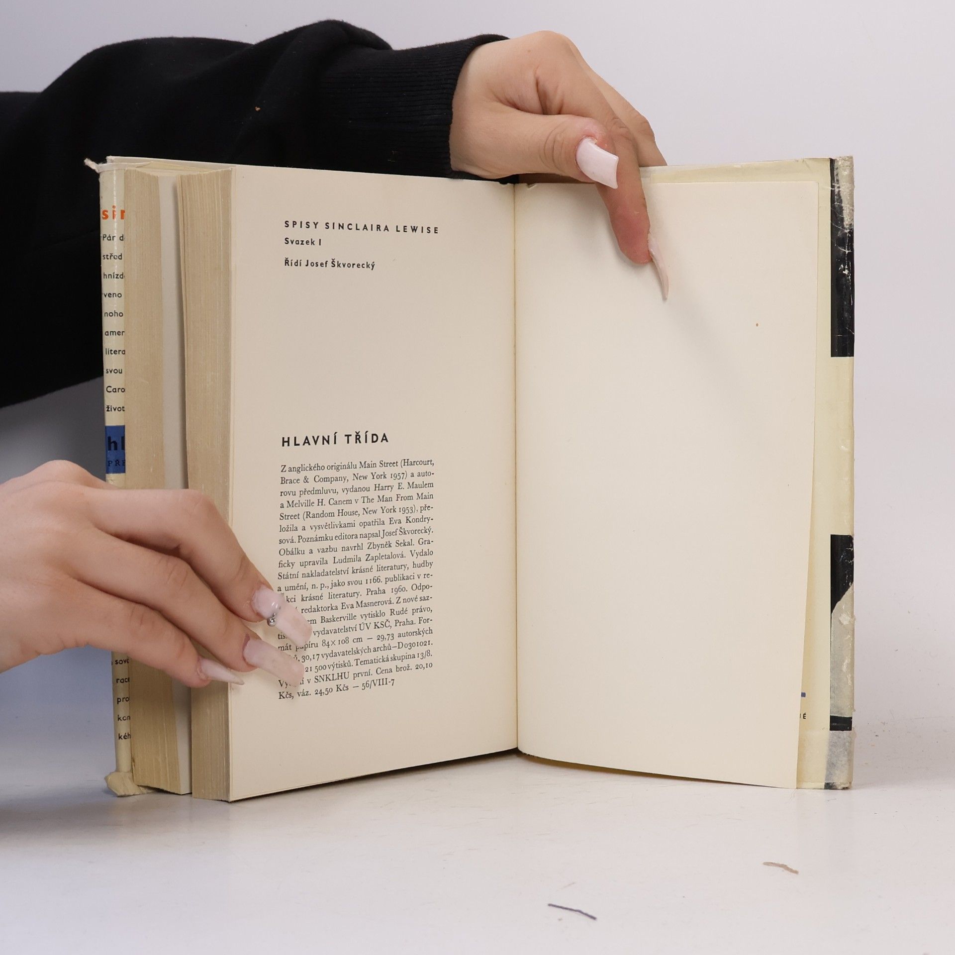 Sinclair Lewis Hlavní třída