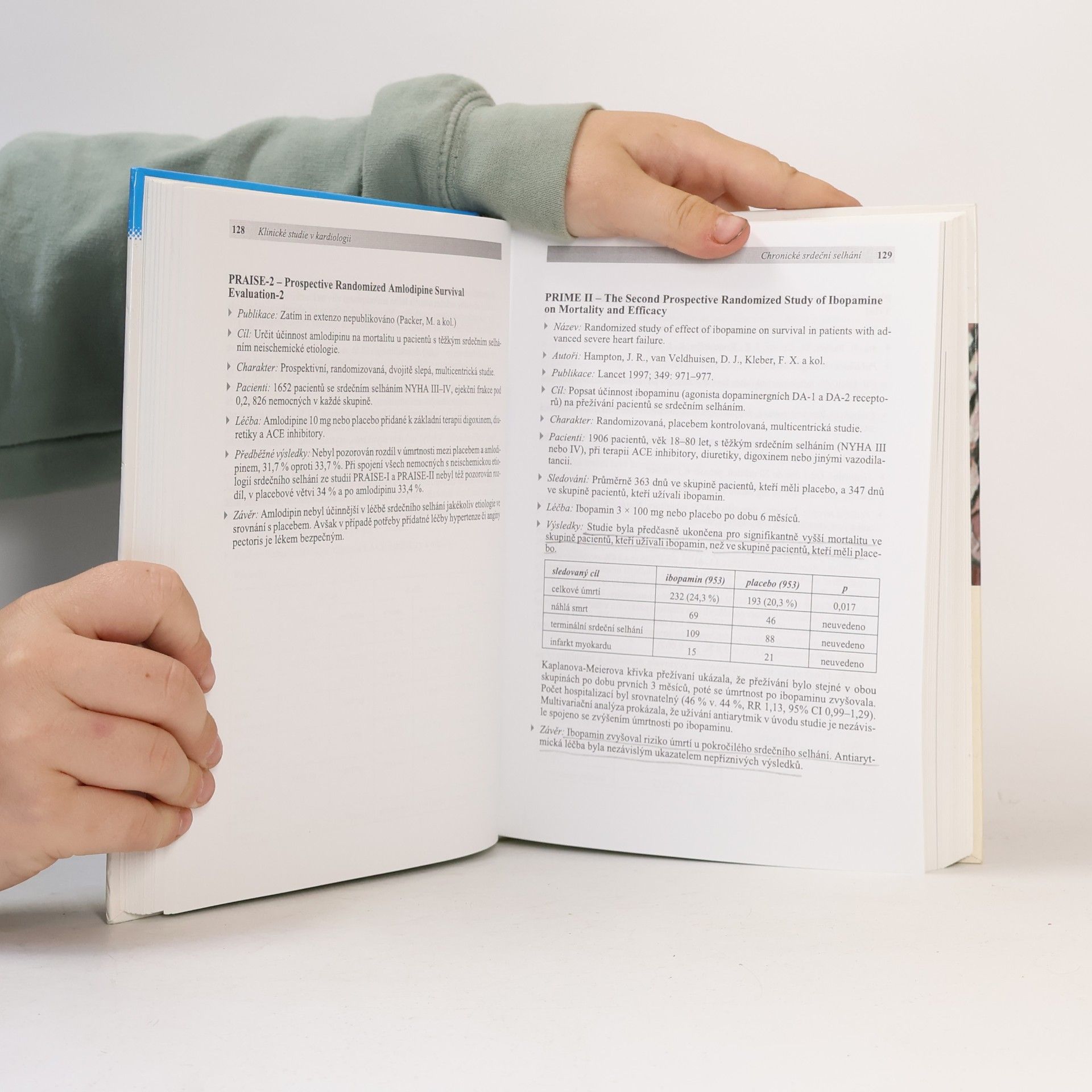 Jindřich Špinar Klinické studie v kardiologii