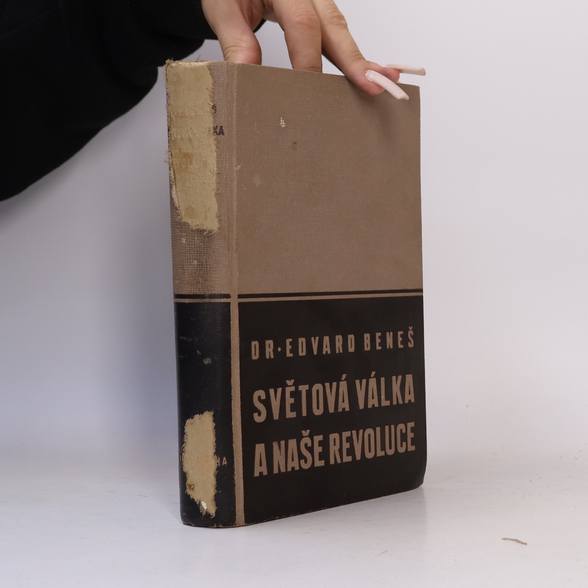 Edvard Beneš Světová válka a naše revoluce