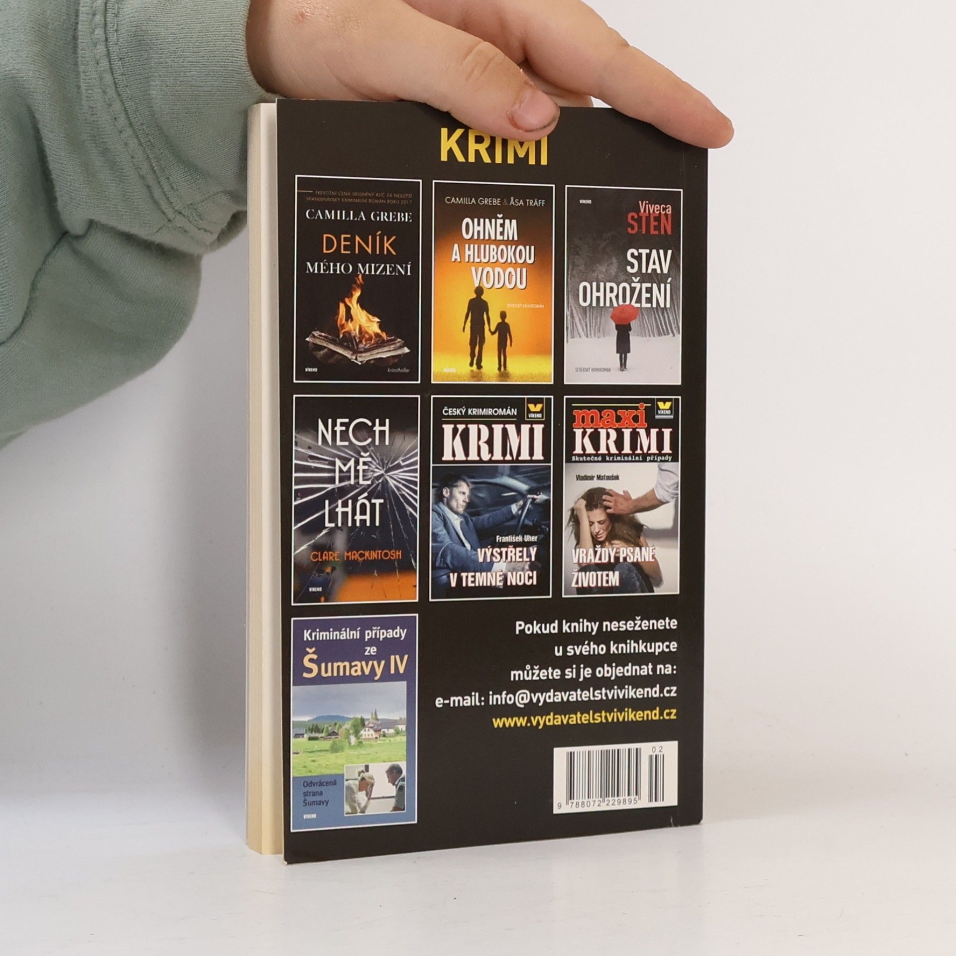 Kristýna Pivodová Krvavá švédská trojka - Krimi 2/2019