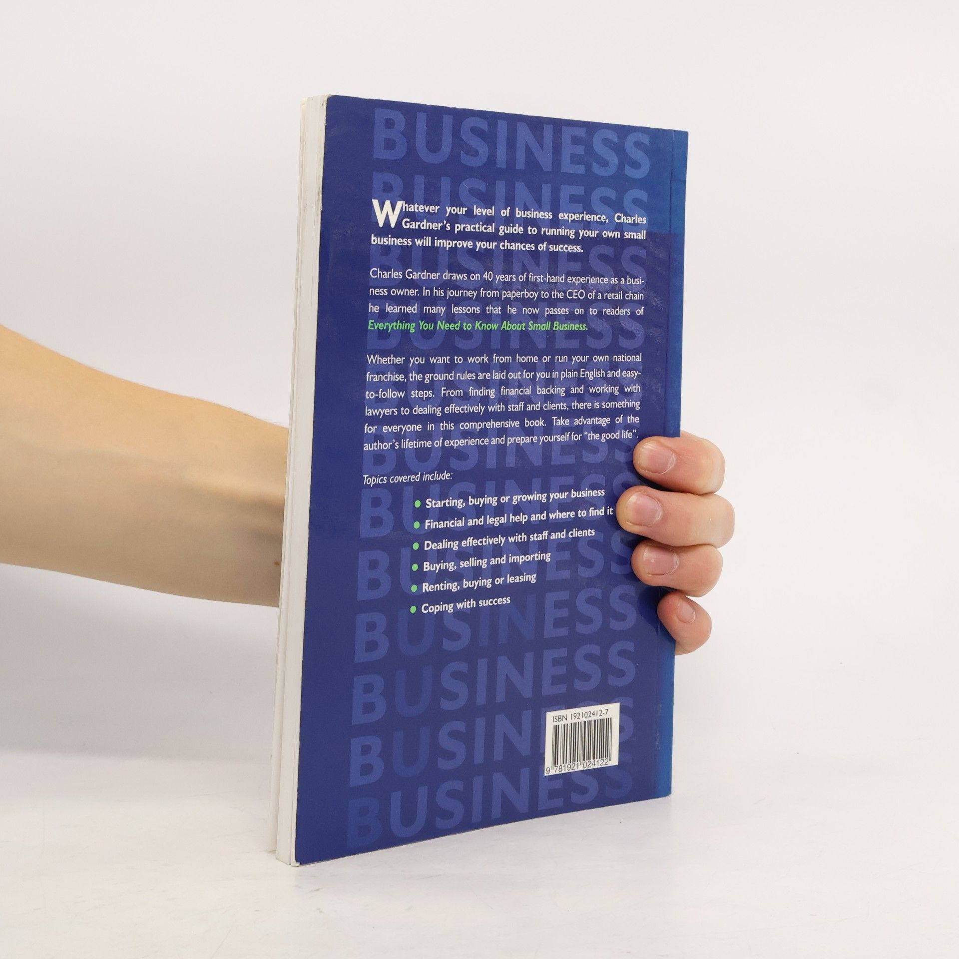 Charles Gardner Everything You Need to Know about Small Business