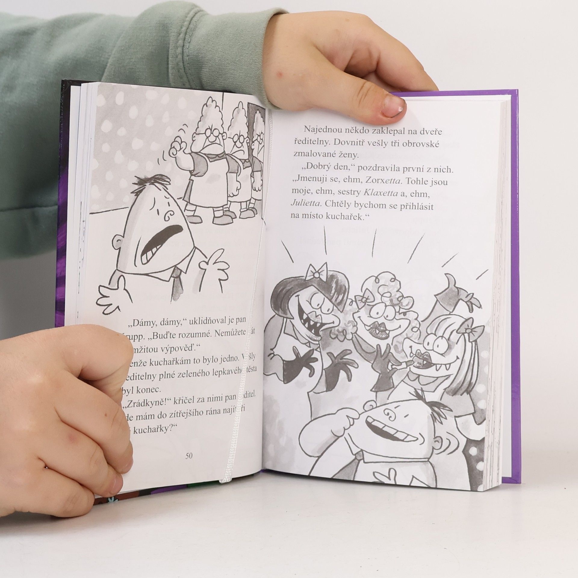 Dav Pilkey Kapitán Bombarďák a invaze neuvěřitelně zlých mimozemských kuchařek (a následný útok úplně stejně zlých nemrtvých šprtů)